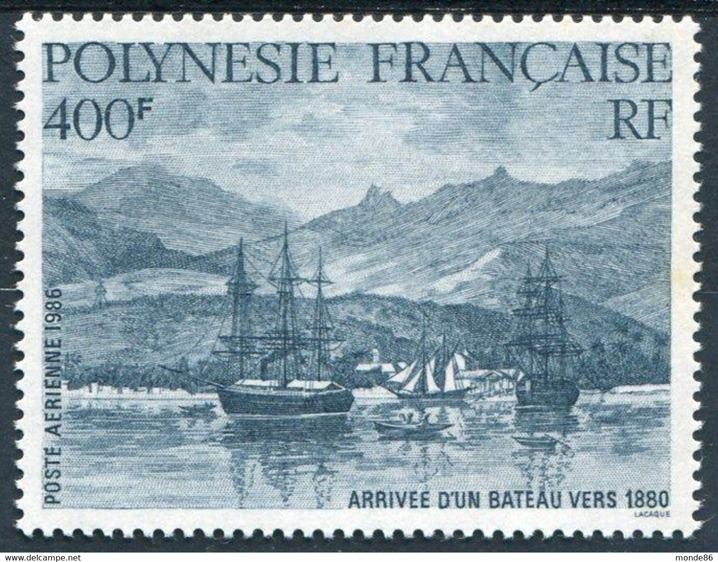 POLYNESIE FRANCAISE - Année Complète 1986 ** - BF + PA Inclus - Full Years