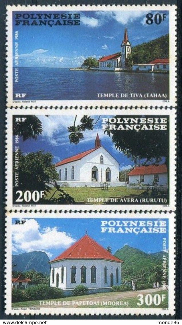 POLYNESIE FRANCAISE - Année Complète 1986 ** - BF + PA Inclus - Full Years