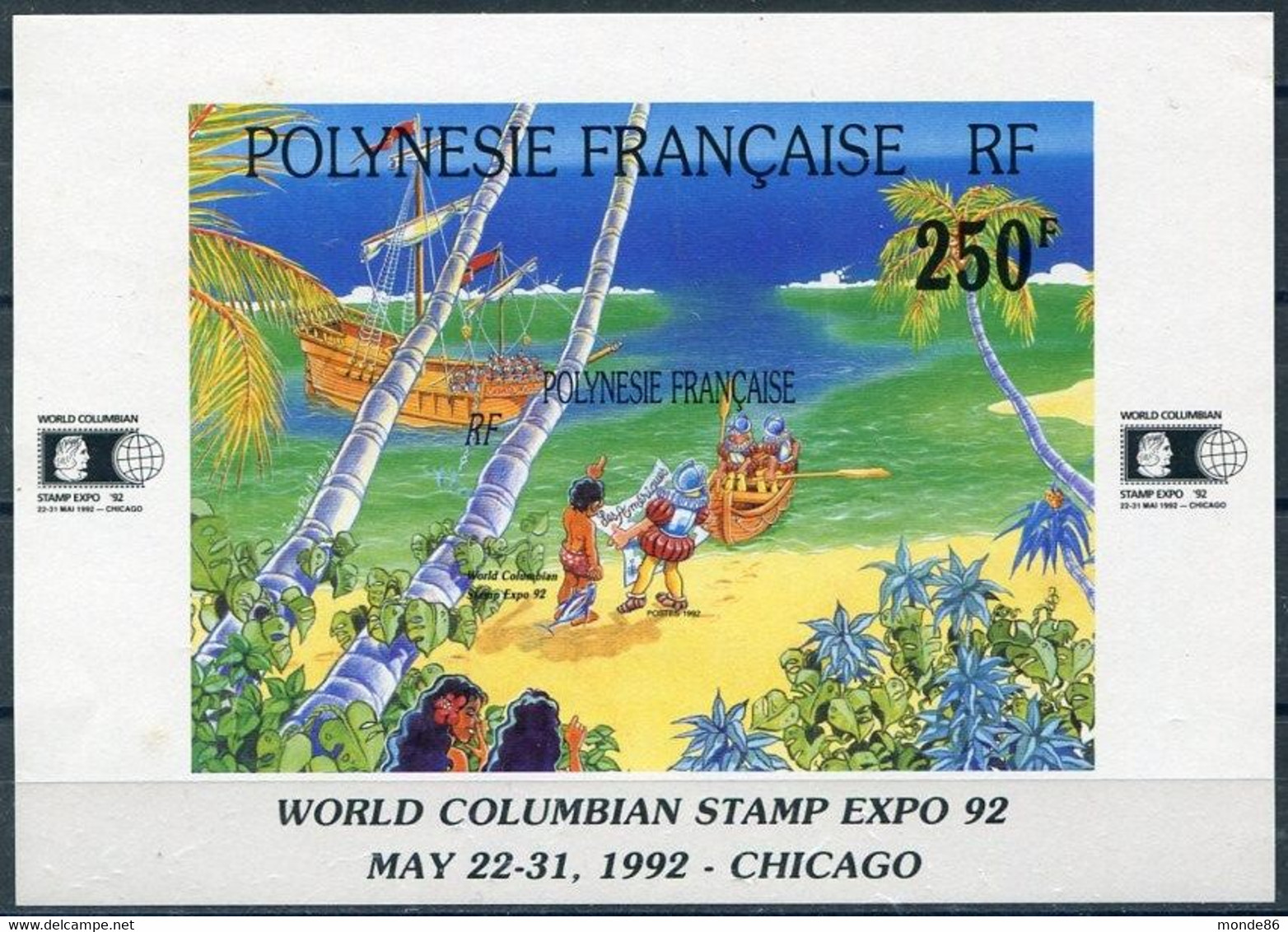 POLYNESIE FRANCAISE - Année Complète 1992 ** - BF Inclus - Full Years