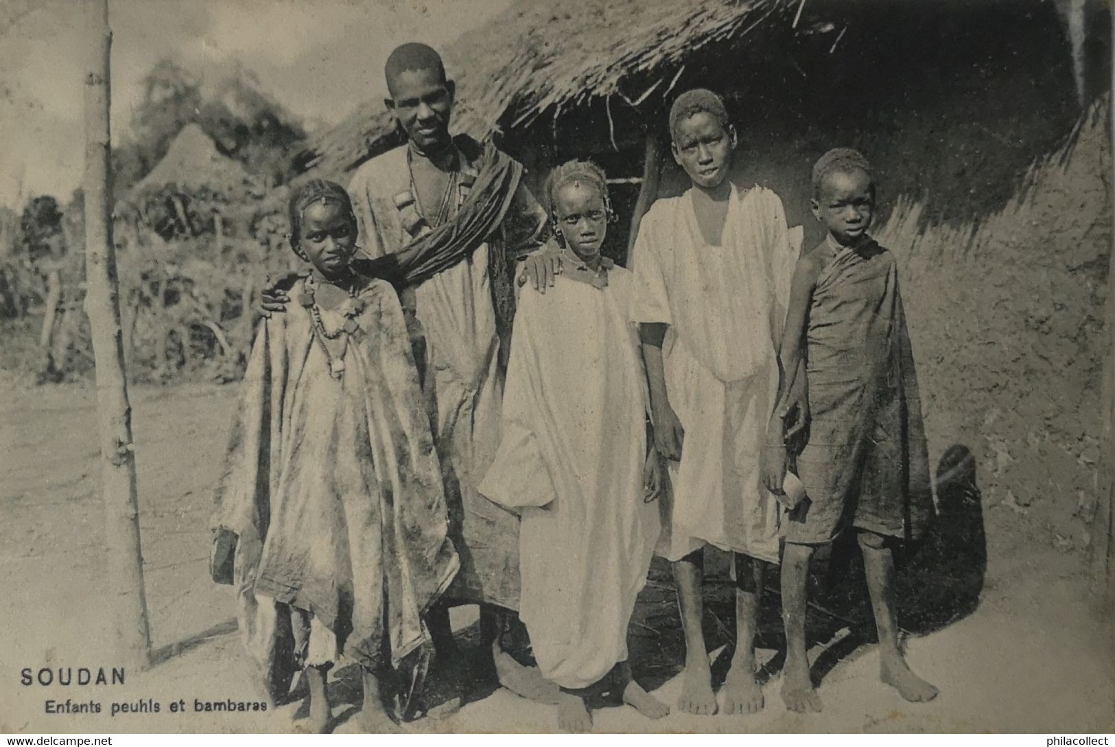 Soudan //Enfants Peuhis Et Bambaras 1906 - Sudán