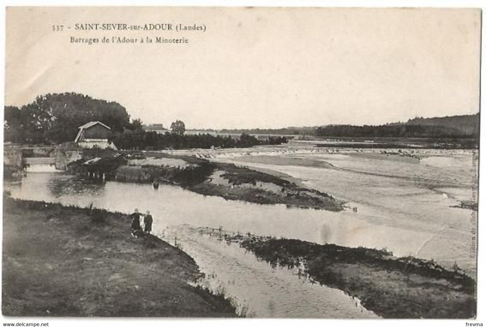 Saint Sever Sur Adour Barrage De L'adour A La Minoterie - Saint Sever