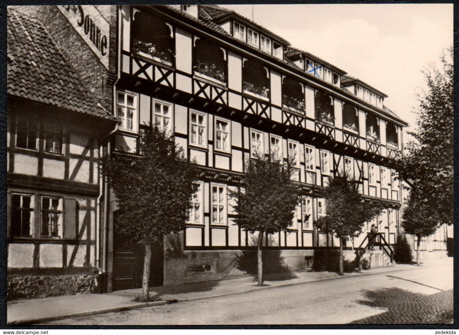 F2175 - Neustadt FDGB Heim Haus Zur Sonne Fachwerk - Reichenbach - Neustadt / Orla