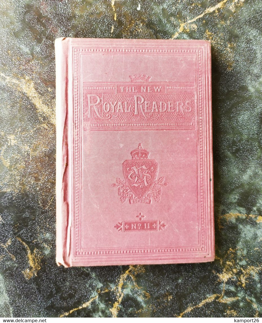 1884 The New ROYAL READERS Second Book ENGRAVINGS Royal School Series Rare L'ÉCOLE DE LA SÉRIE - Éducation/ Enseignement