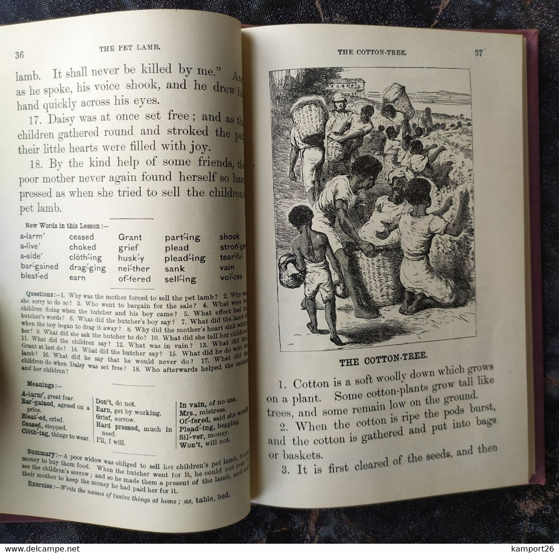 1884 The New ROYAL READERS Second Book ENGRAVINGS Royal School Series Rare L'ÉCOLE DE LA SÉRIE - Education/ Teaching