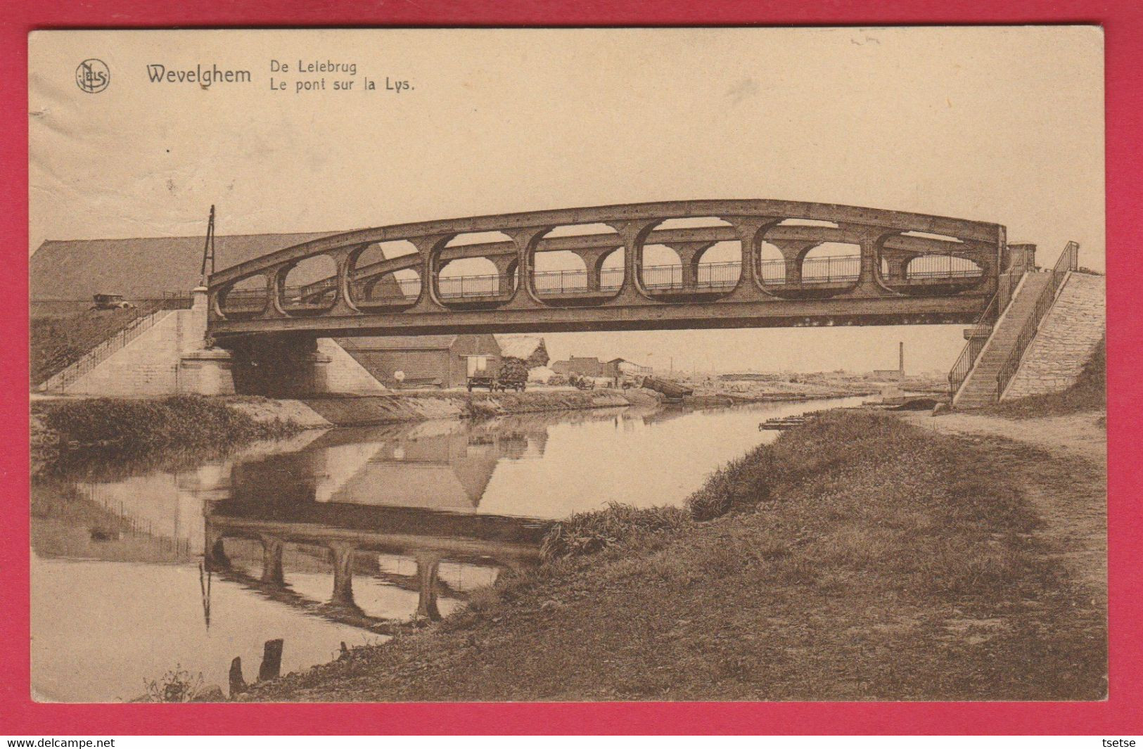 Wevelgem - De Leiebrug - 192? ( Verso Zien ) - Wevelgem