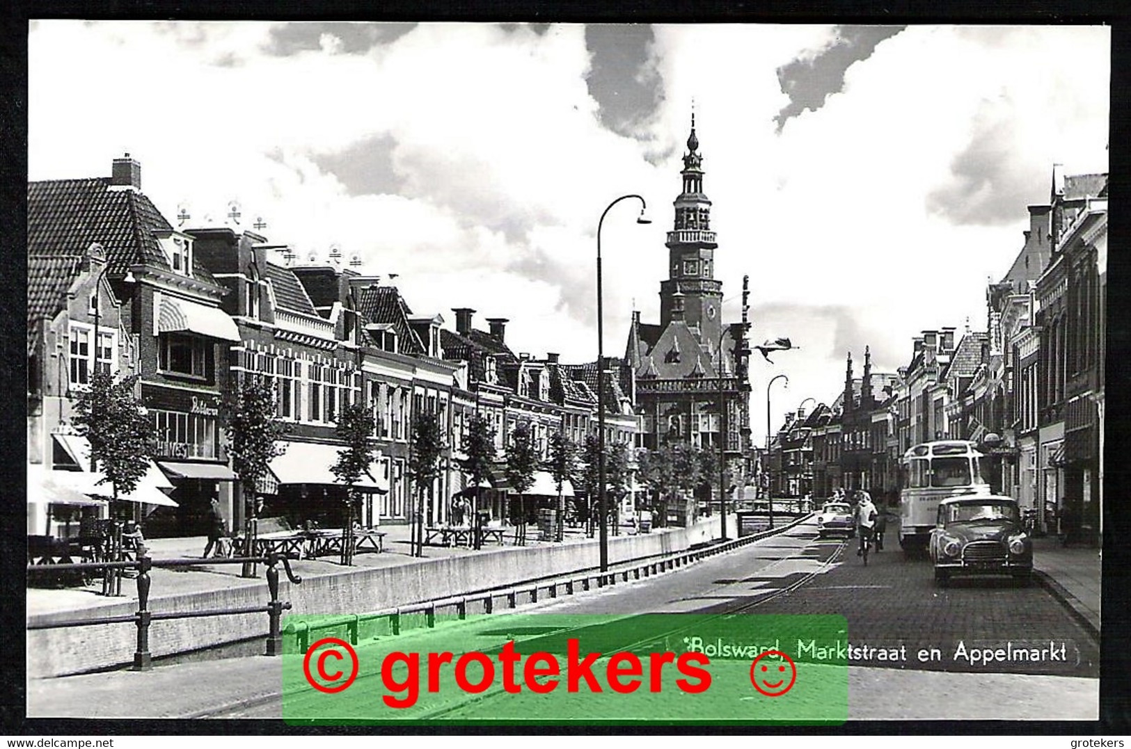 BOLSWARD Marktstraat En Appelmarkt 1980 - Bolsward