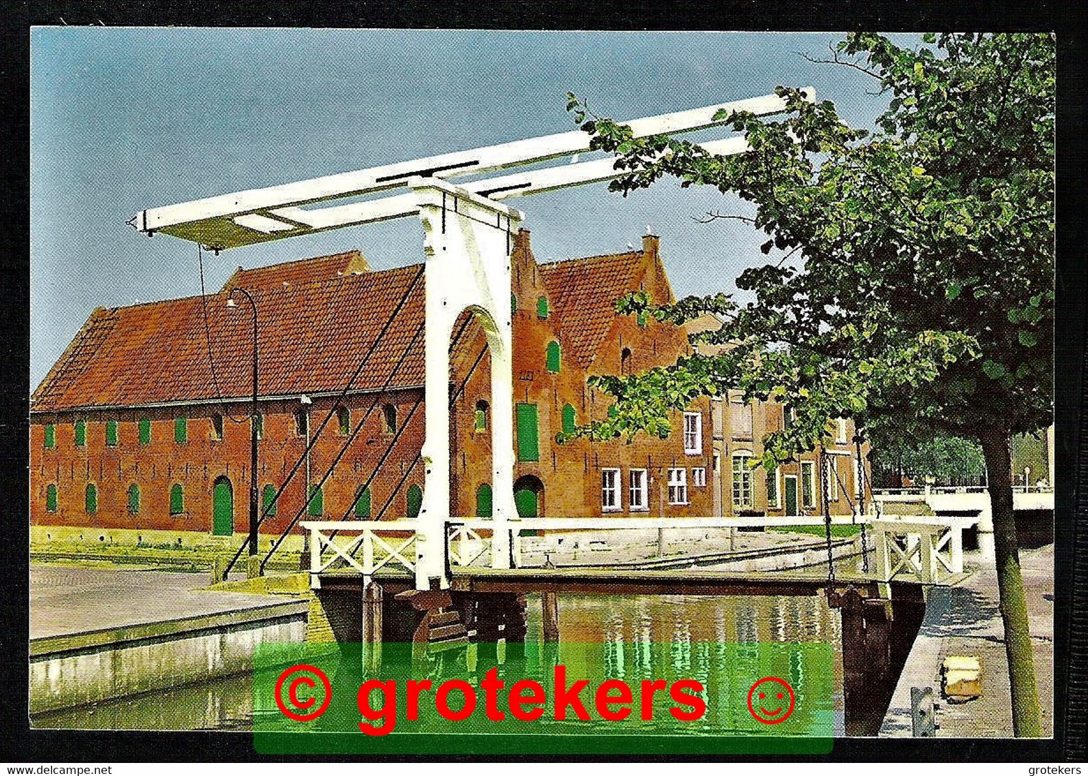 FRANEKER Vliet Met Vlietserbrug 1969 - Franeker