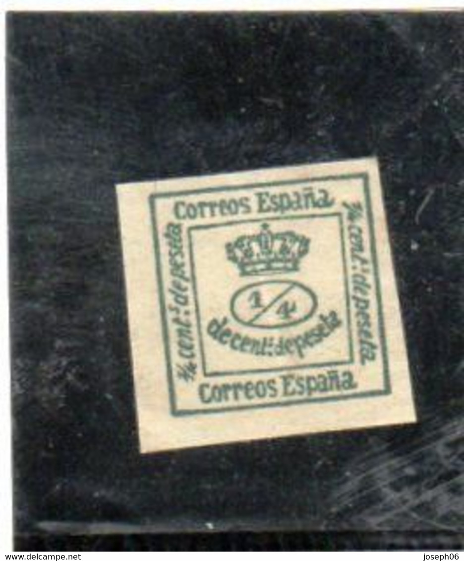 ESPAGNE   1872  Y.T. N° 129a  NEUF*  Charnière - Unused Stamps