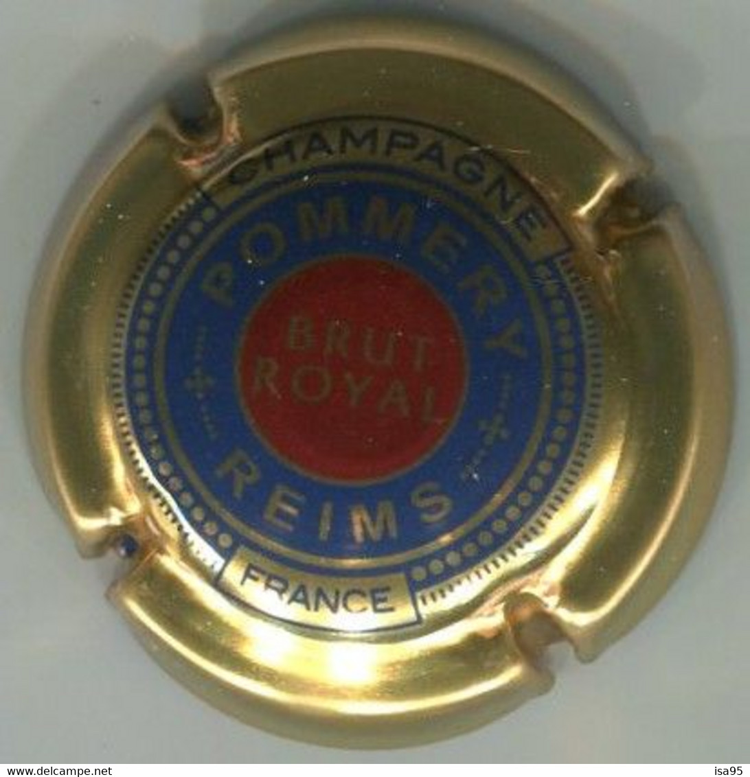 CAPSULE-CHAMPAGNE POMMERY N°117 Brut Royal - Pomméry