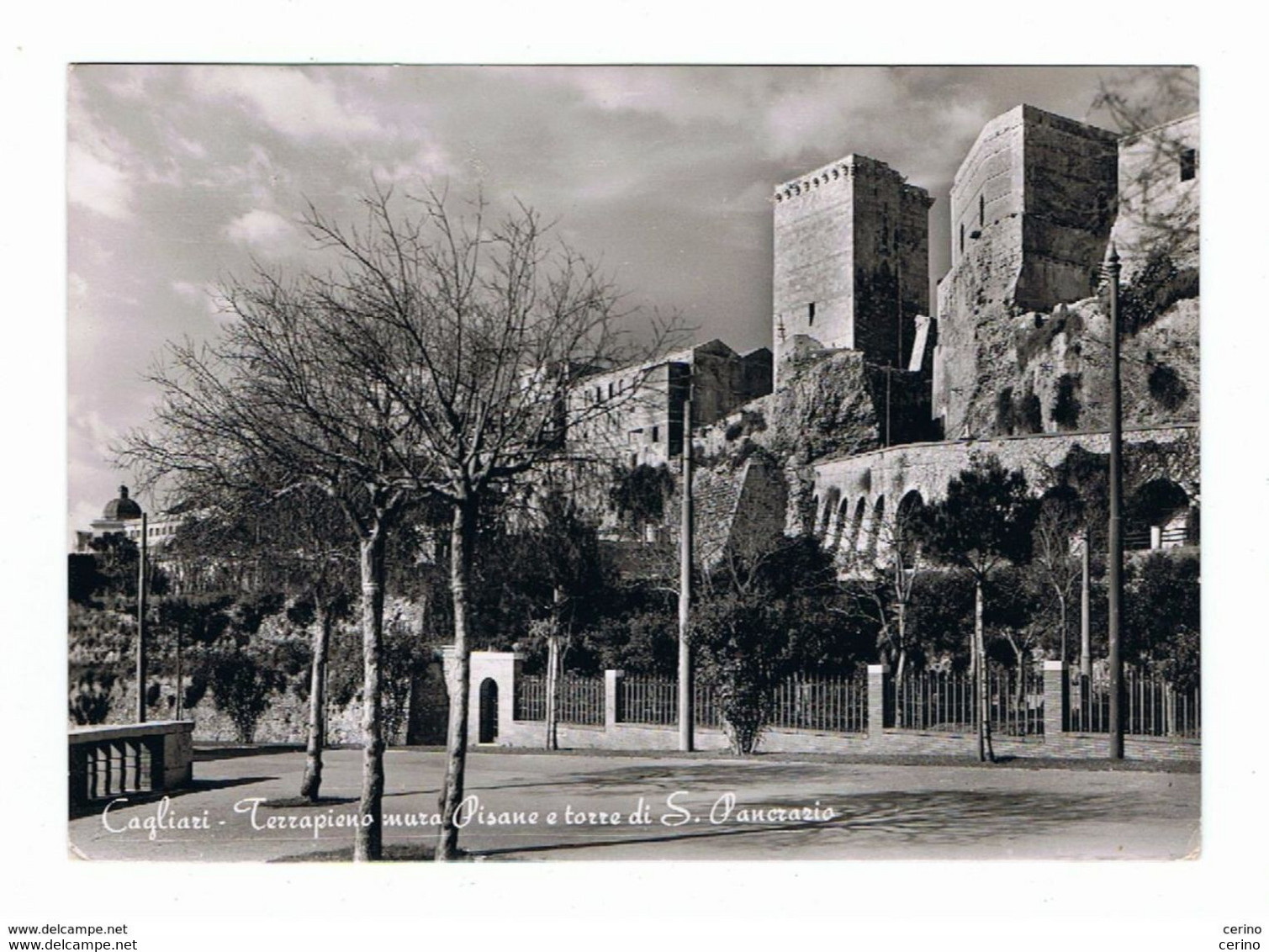 CAGLIARI:  TERRAPIENO  MURA  PISANE  E  TORRE  DI  S. PANCRAZIO  -  FOTO  -  FG - Cagliari