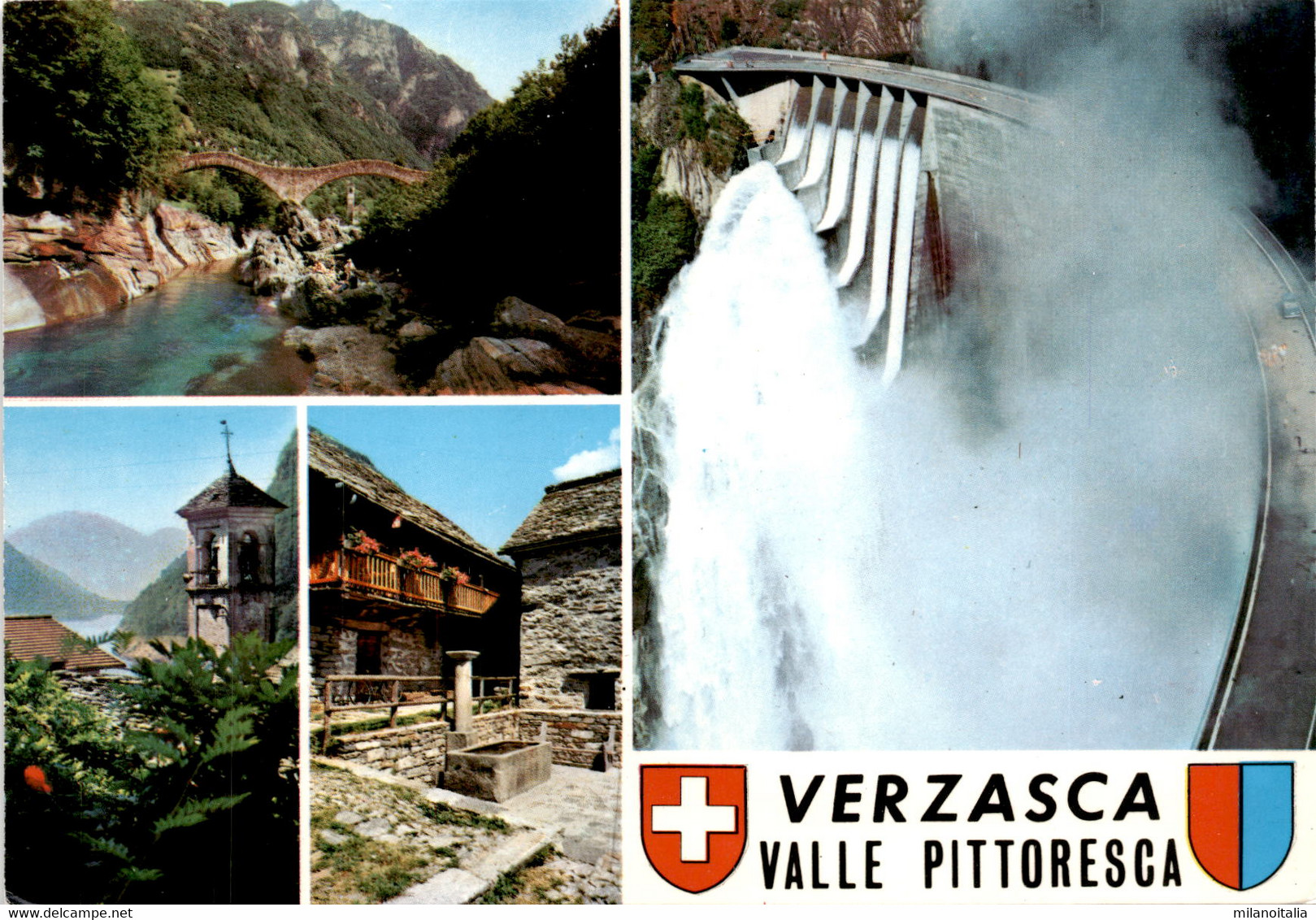 Verzasca - Valle Pittoresca - 4 Bilder (18556) * 1. 6. 1985 - Verzasca