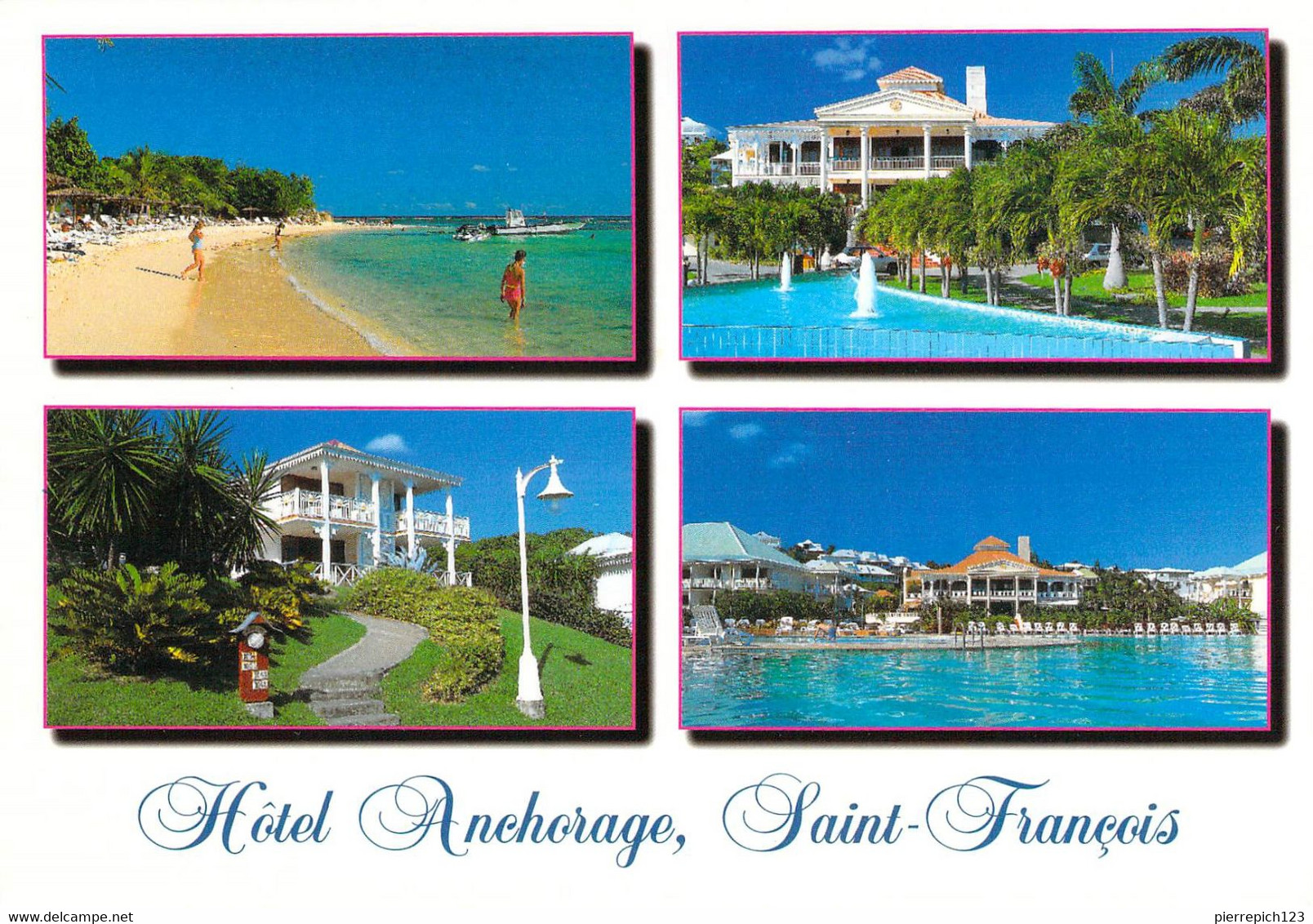 Guadeloupe - Saint Martin - Terres Basses - Baie Rouge - Multivues - Saint Martin