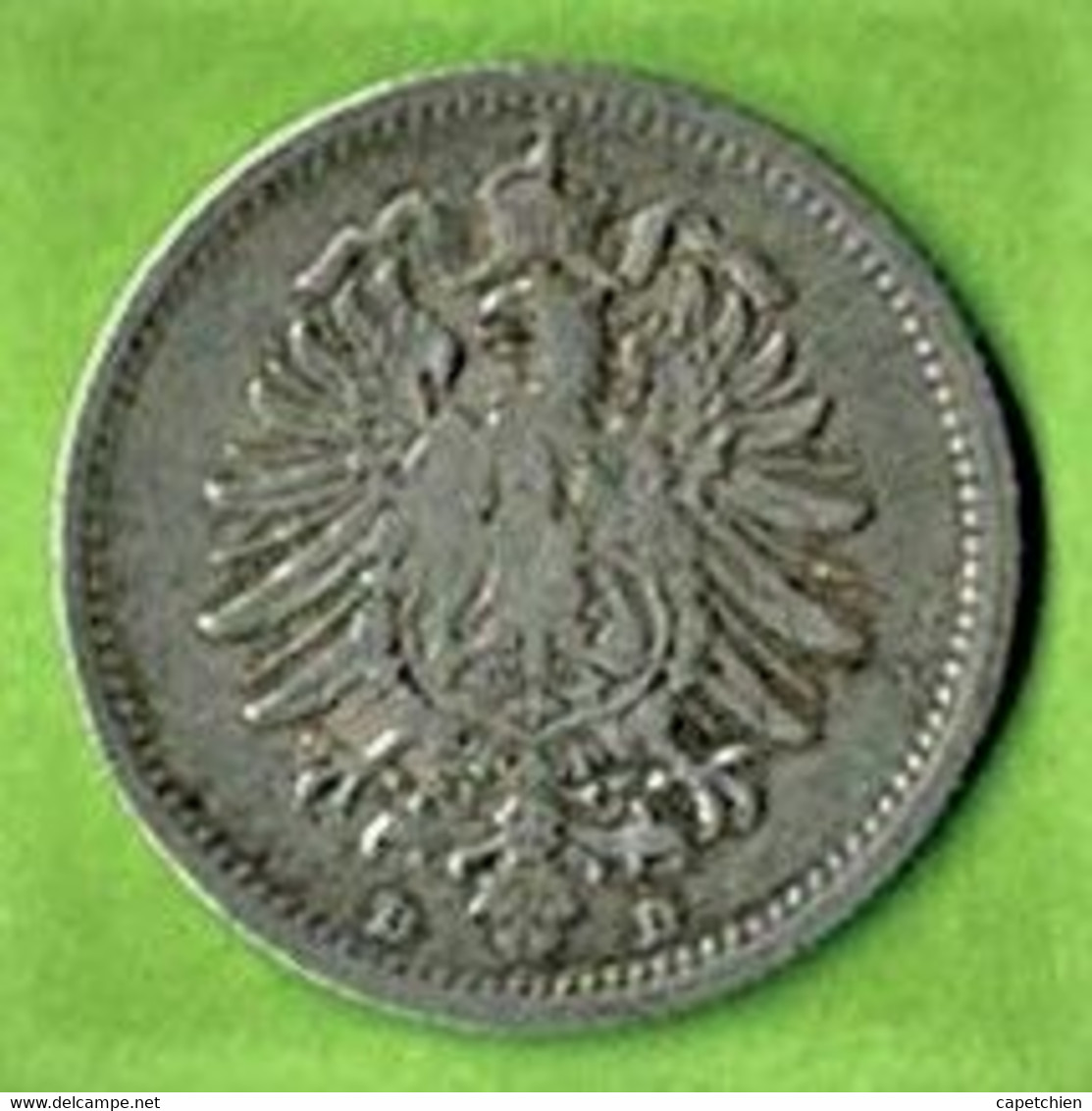 ALLEMAGNE / 20 PFENNIG  / 1875 D / ARGENT - 20 Pfennig