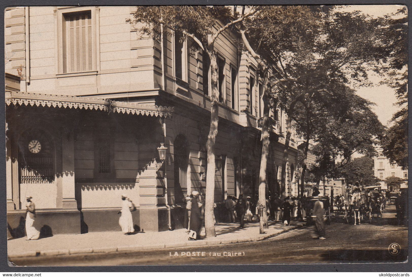 Egypt - CAIRO,  La Poste (au Cairo) The Post Office - Real Photo - Cairo