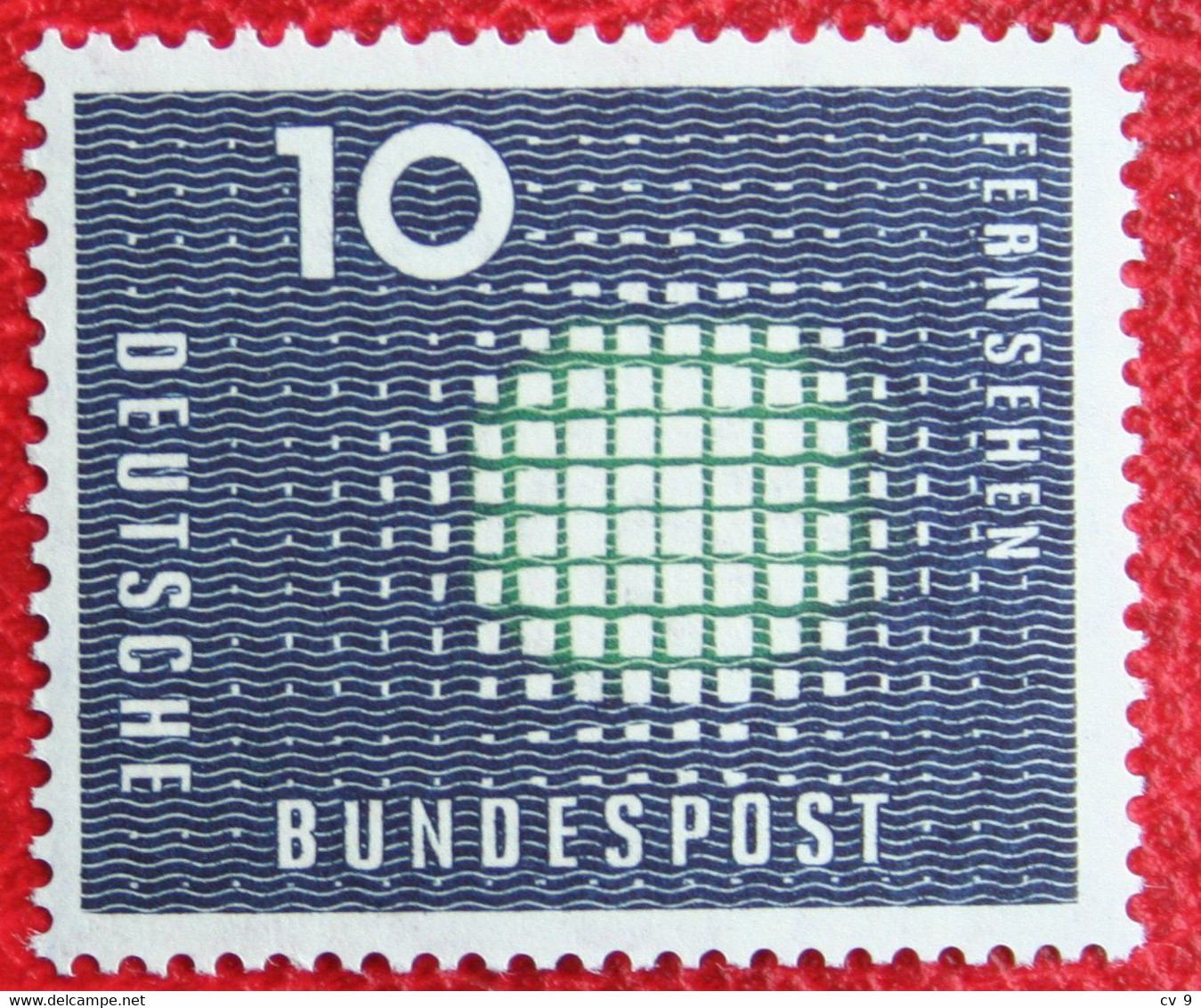 Fernsehen Mi 267 Y&T 139 1957 Neuf Sans Charniere /POSTFRIS/ MNH / ** Germany / BRD / Allemange - Ungebraucht