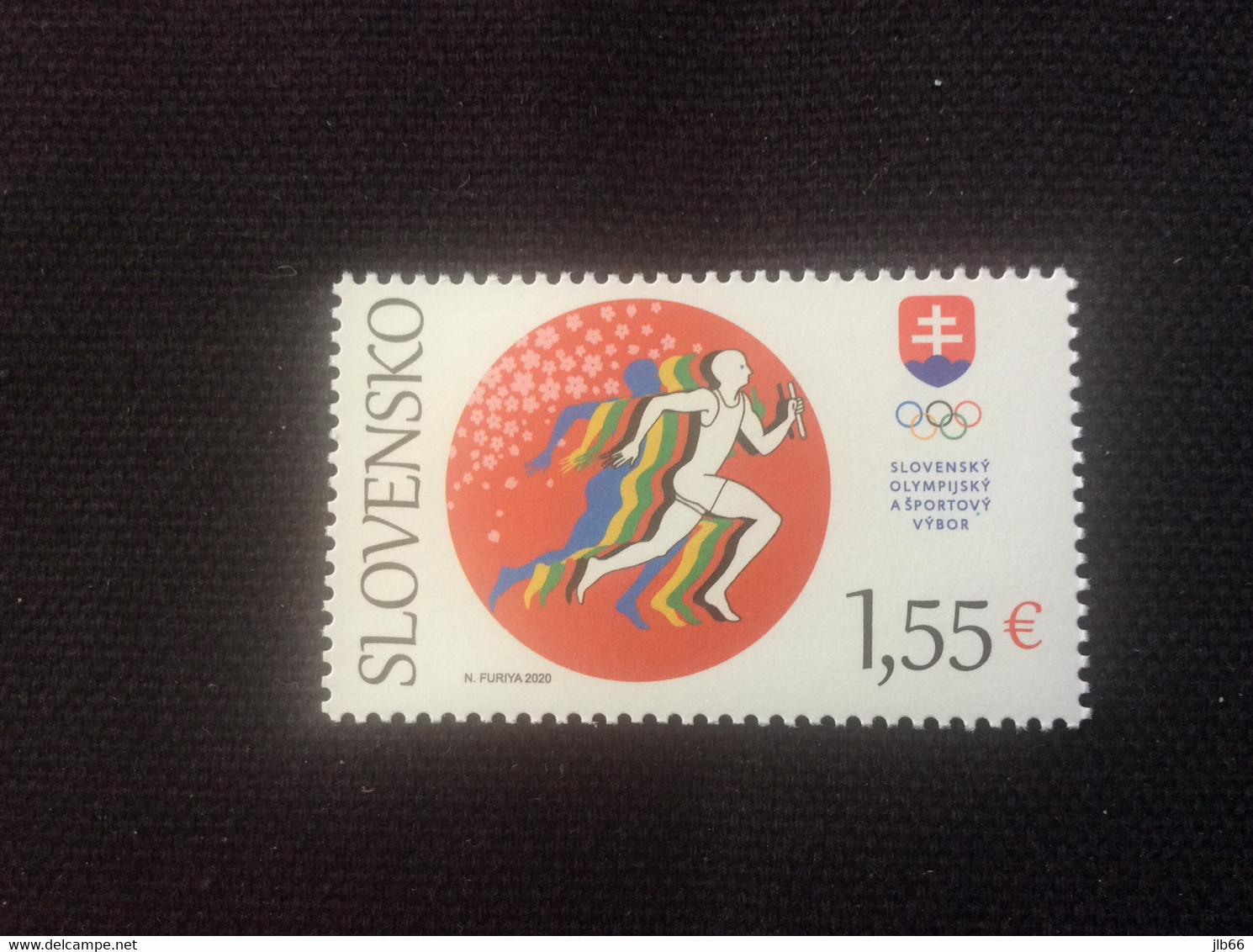 2021 Pofis 738 ** Jeux Olympiques été De Tokyo Olympic Games Course En Relais - Unused Stamps