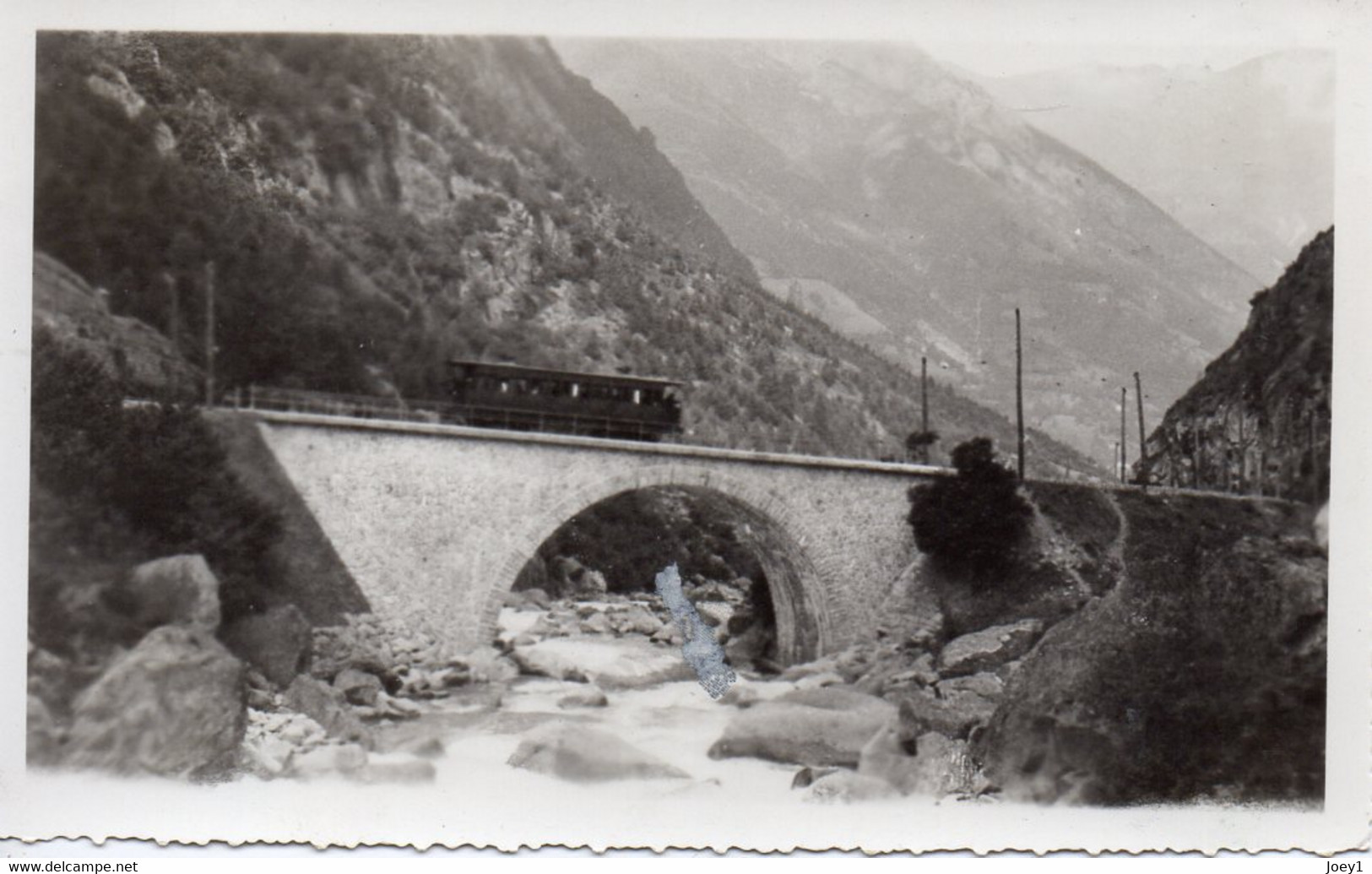 Photo Tramway Pierrefitte Cauterets La Raillère Format  9/13 - Orte