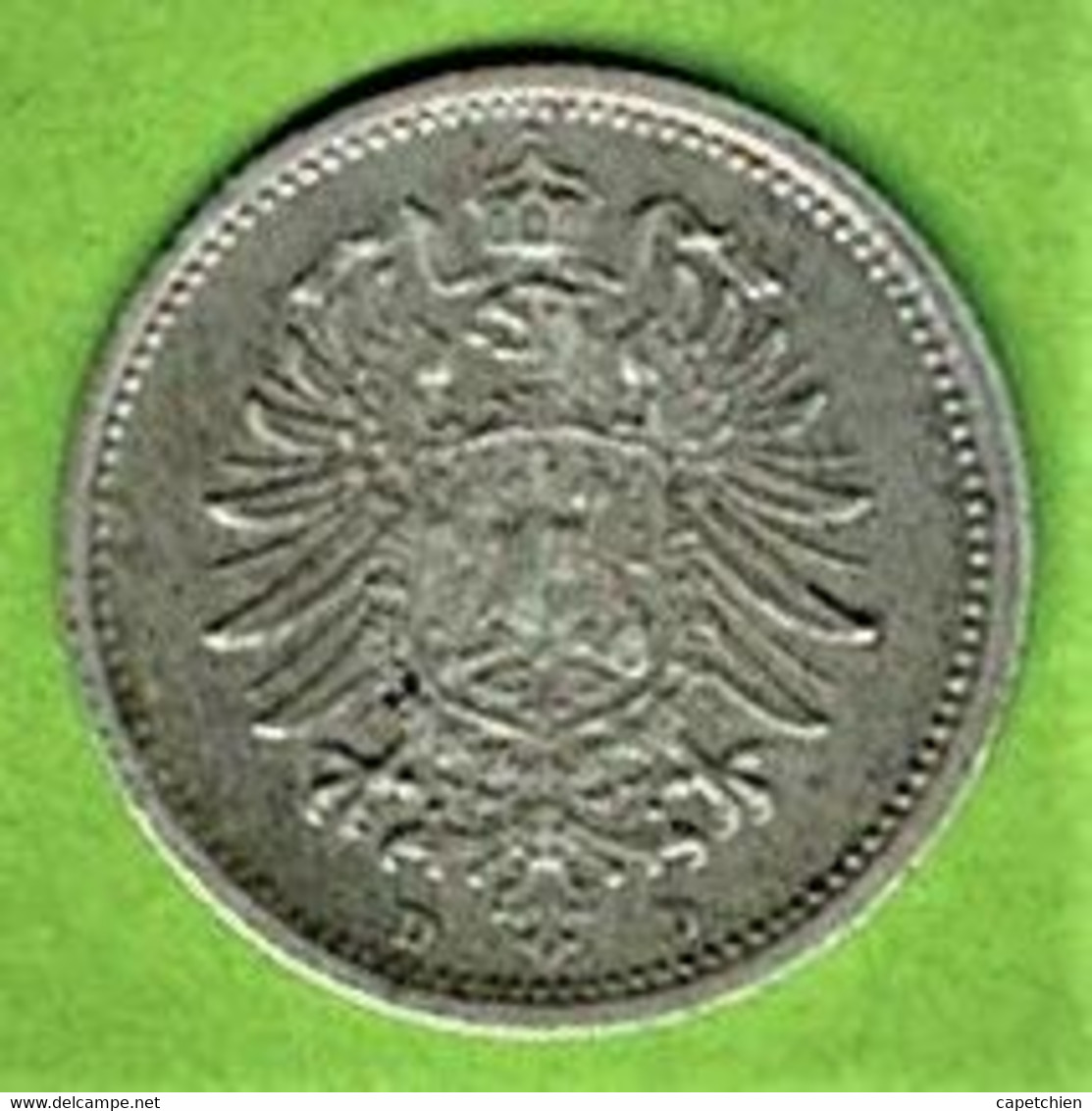 ALLEMAGNE / 20 PFENNIG  / 1876 D / ARGENT - 20 Pfennig