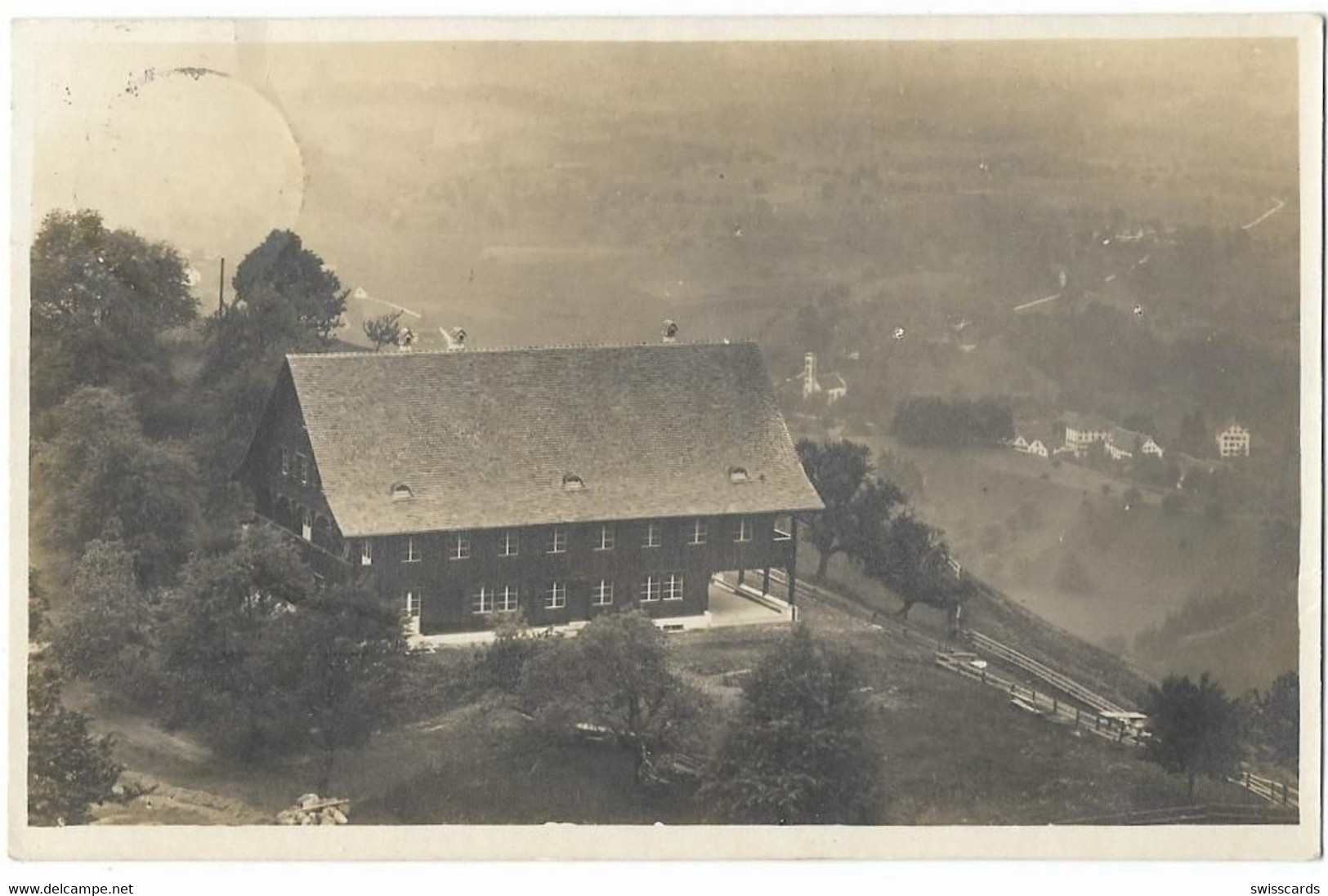RICHTERSWIL: Foto-AK Mistlibühl 1923 - Richterswil