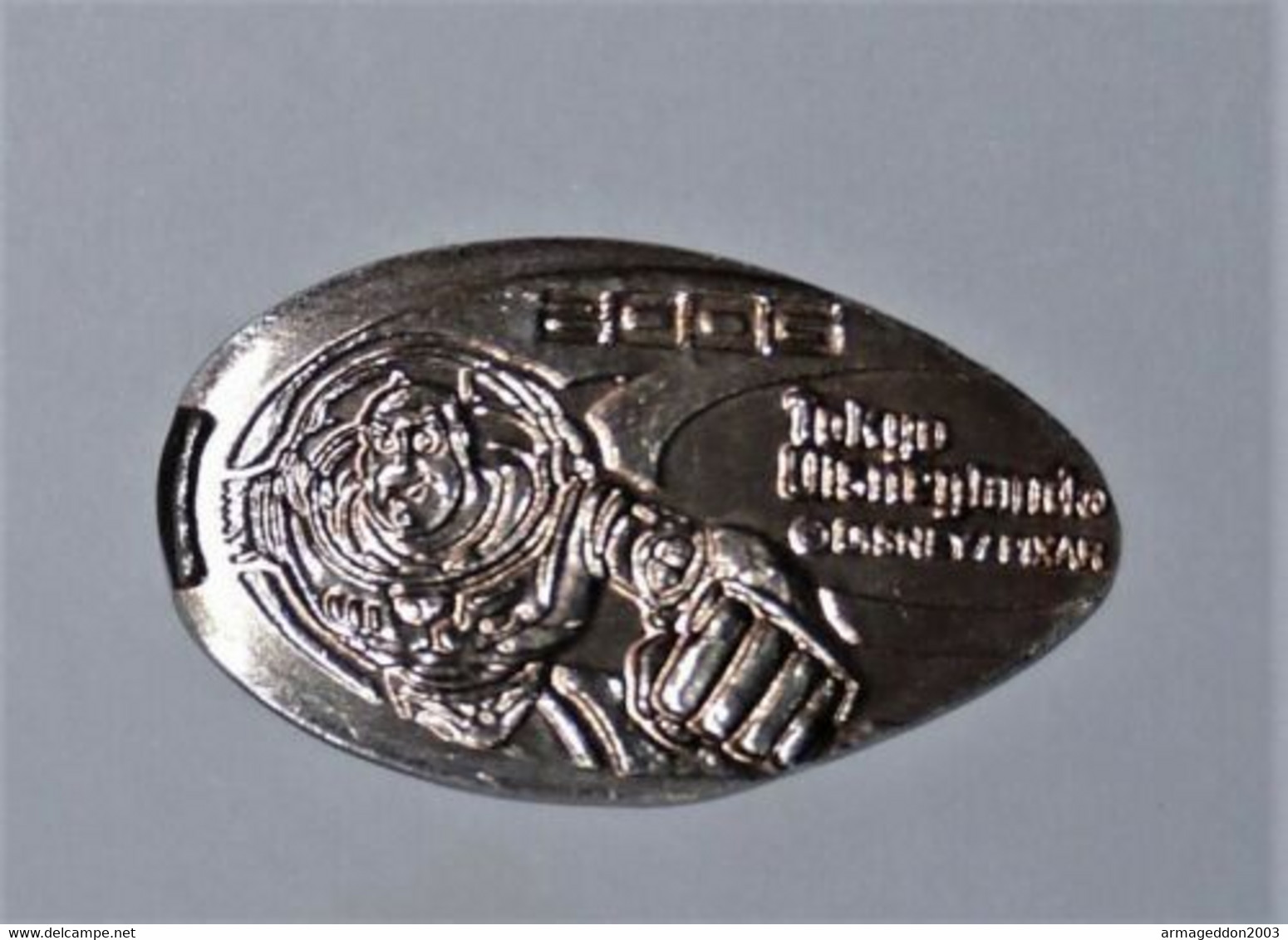 Pressed Coins Souvenir Medallion Médaillon Medaille Toy Story Buzz L'éclair 2006 - Souvenirmunten (elongated Coins)