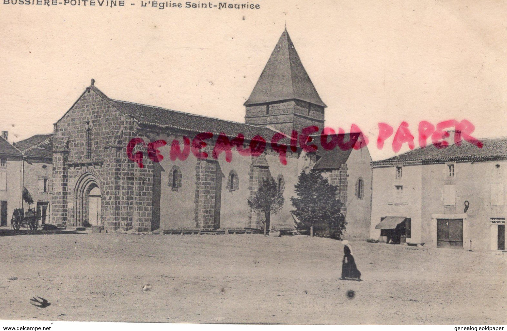 87- BUSSIERE POITEVINE - L' EGLISE SAINT MAURICE - Bussiere Poitevine