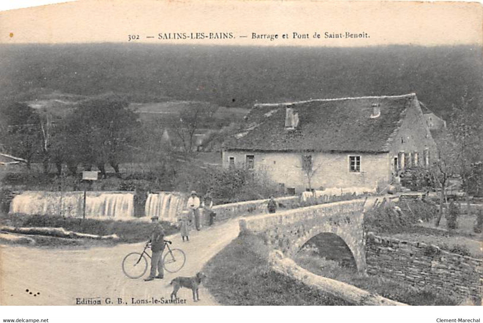 SALINS LES BAINS - Barrage Et Pont De Saint Benoit - Très Bon état - Other & Unclassified