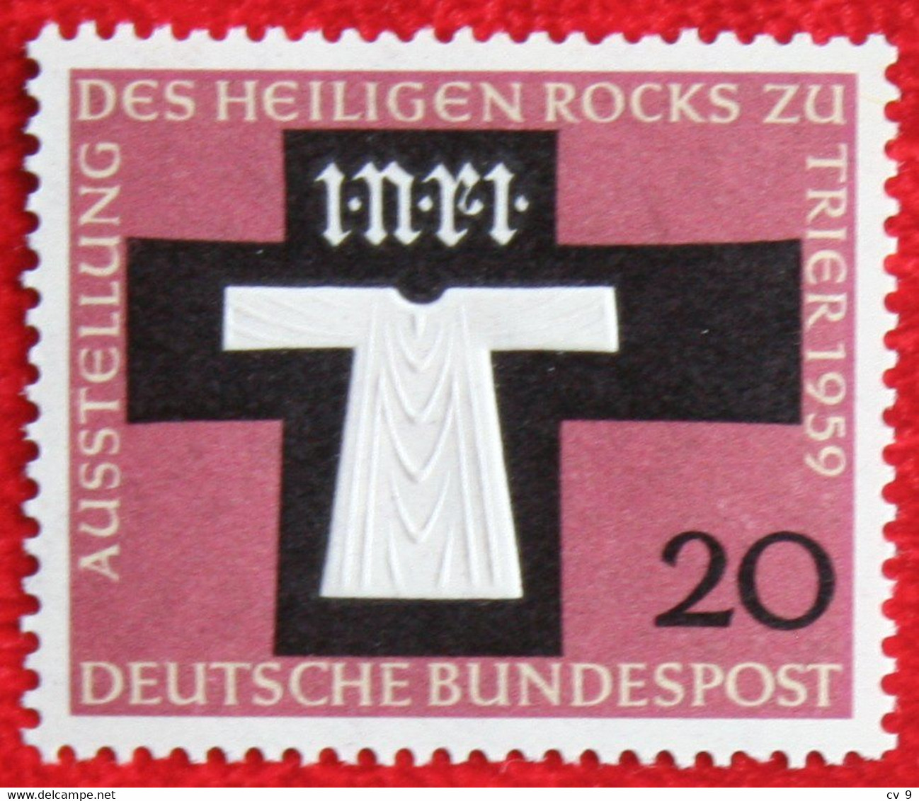 Holy Robe Trier Mi 313 Y&T 186 1959 Neuf Sans Charniere / POSTFRIS / MNH / ** Germany BRD Allemange - Ungebraucht