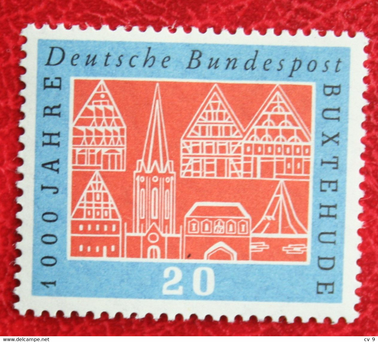 1000 Jahre Buxtehude Mi 312 Yv 185 1959 Neuf (Charniere) / Ongebruikt / MH / * Germany / BRD / Allemange - Ungebraucht