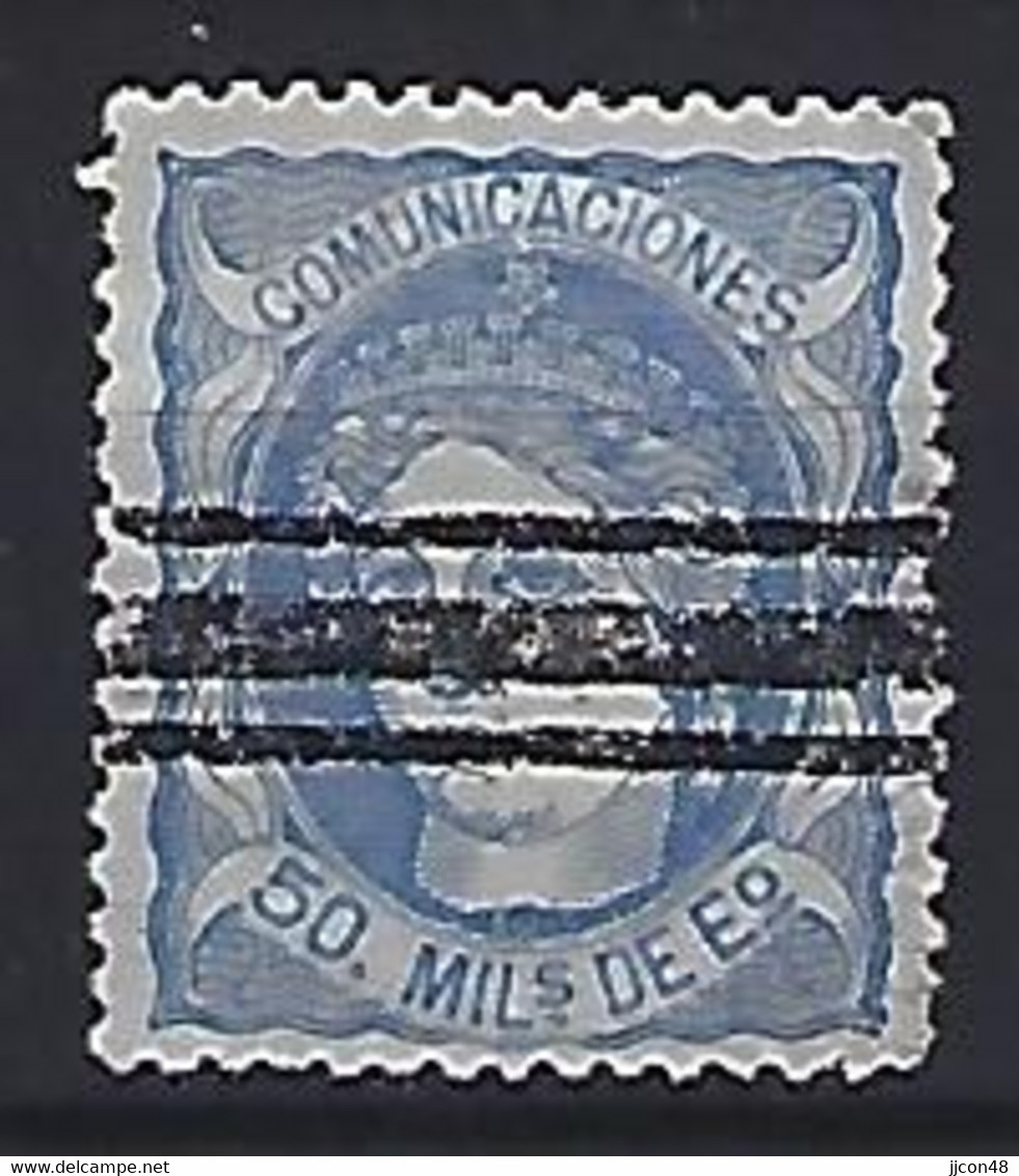 Spain 1870  Hispania  50 M. (o) Mi.101a - Unused Stamps