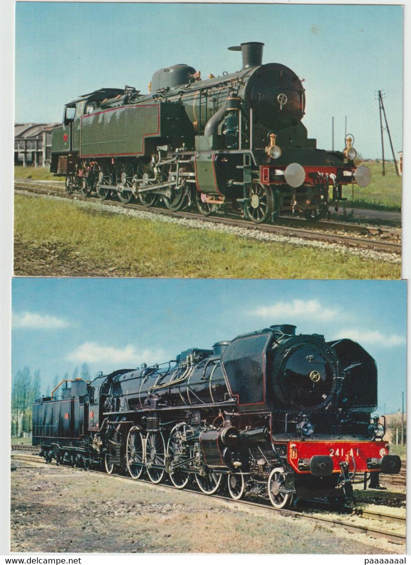 LOT DE 11 CARTES DE TRAINS TOUTES SCANNEES - 5 - 99 Cartoline