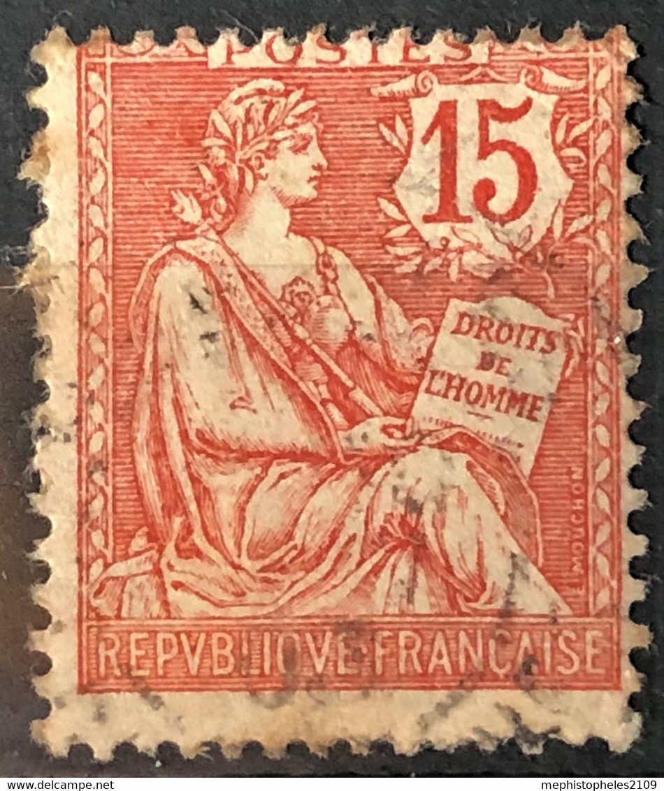 FRANCE 1902 - Canceled - YT 125 - 15c - Gebruikt