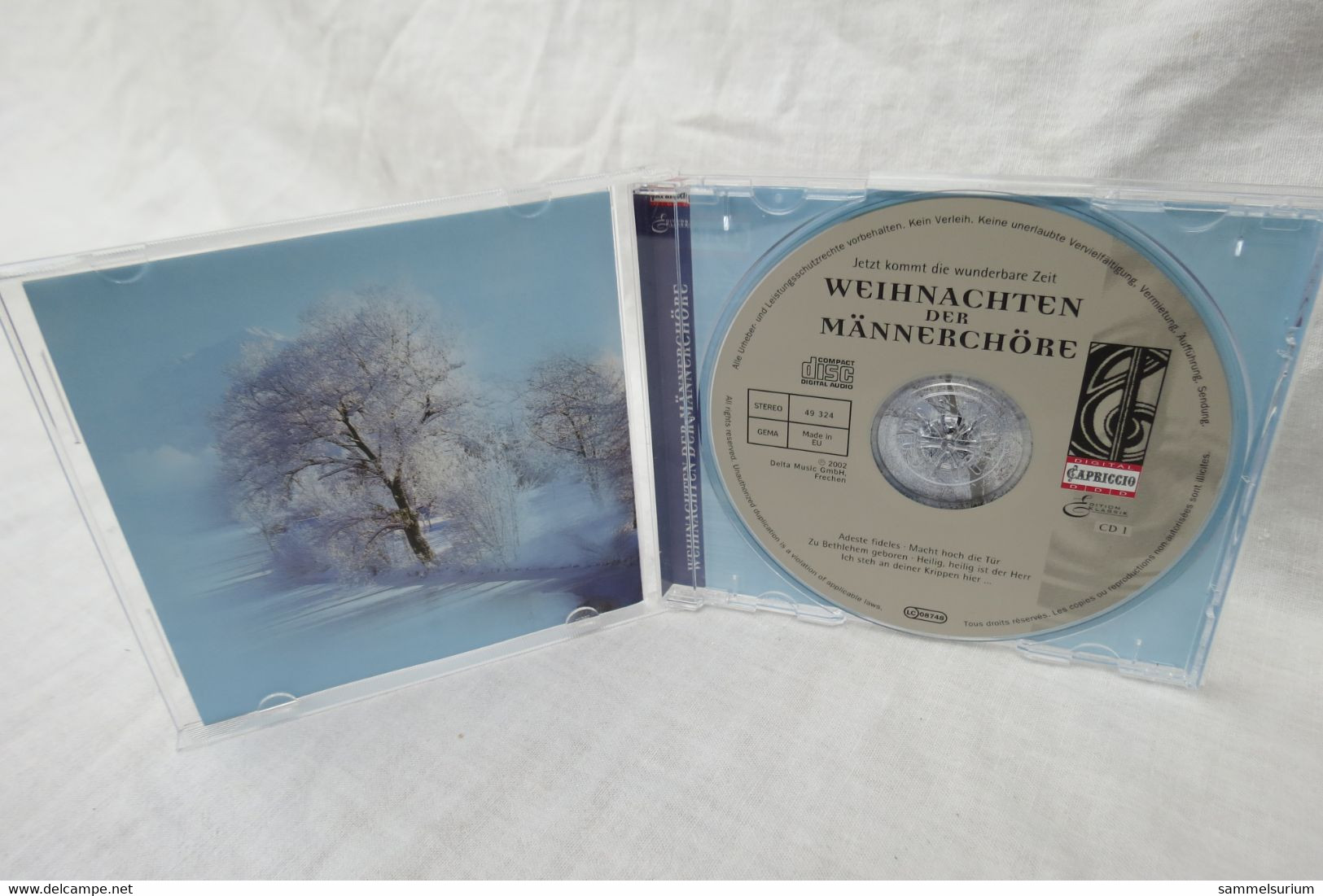 CD "Weihnachten Der Männerchöre" Jetzt Kommt Die Wunderbare Zeit - Navidad