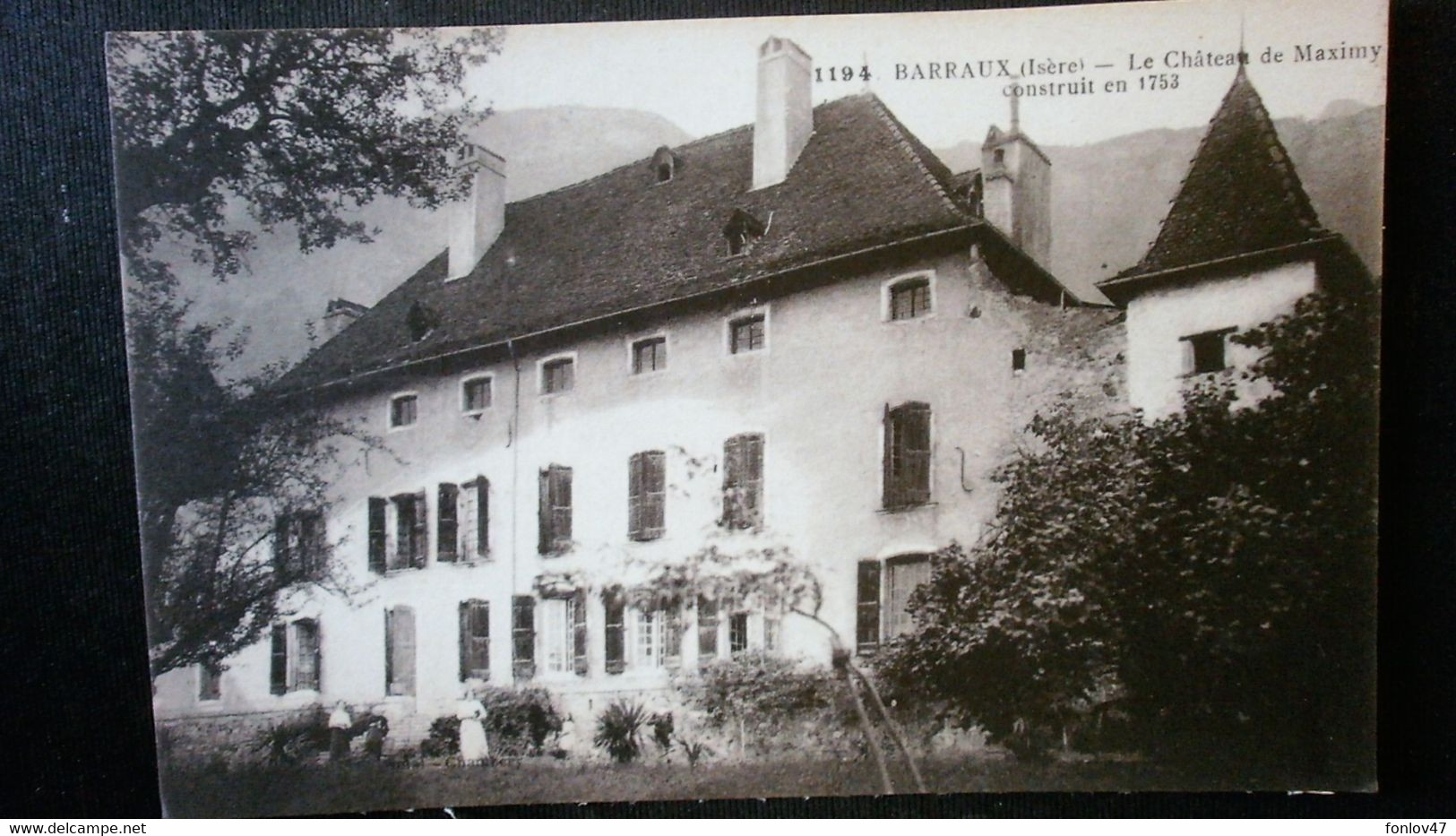 BARRAUX LE CHATEAU DE MAXIMY - Barraux