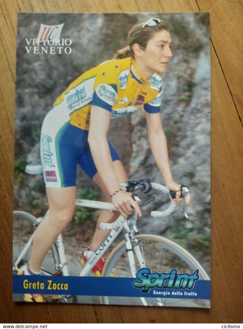 Cyclisme - Carte Publicitaire U C VITTORIO VENETO - SPRINT 1998 : ZOCCA - Wielrennen