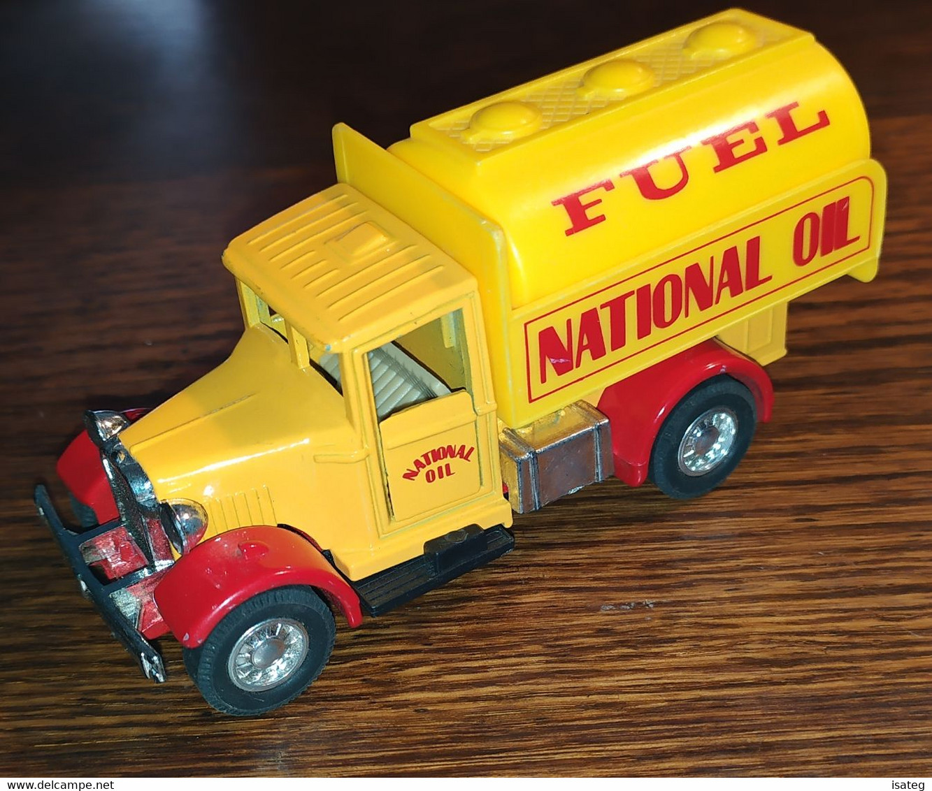 Camion Welly "National Oil - Fuel" - N°9350-Welly - Sonstige & Ohne Zuordnung