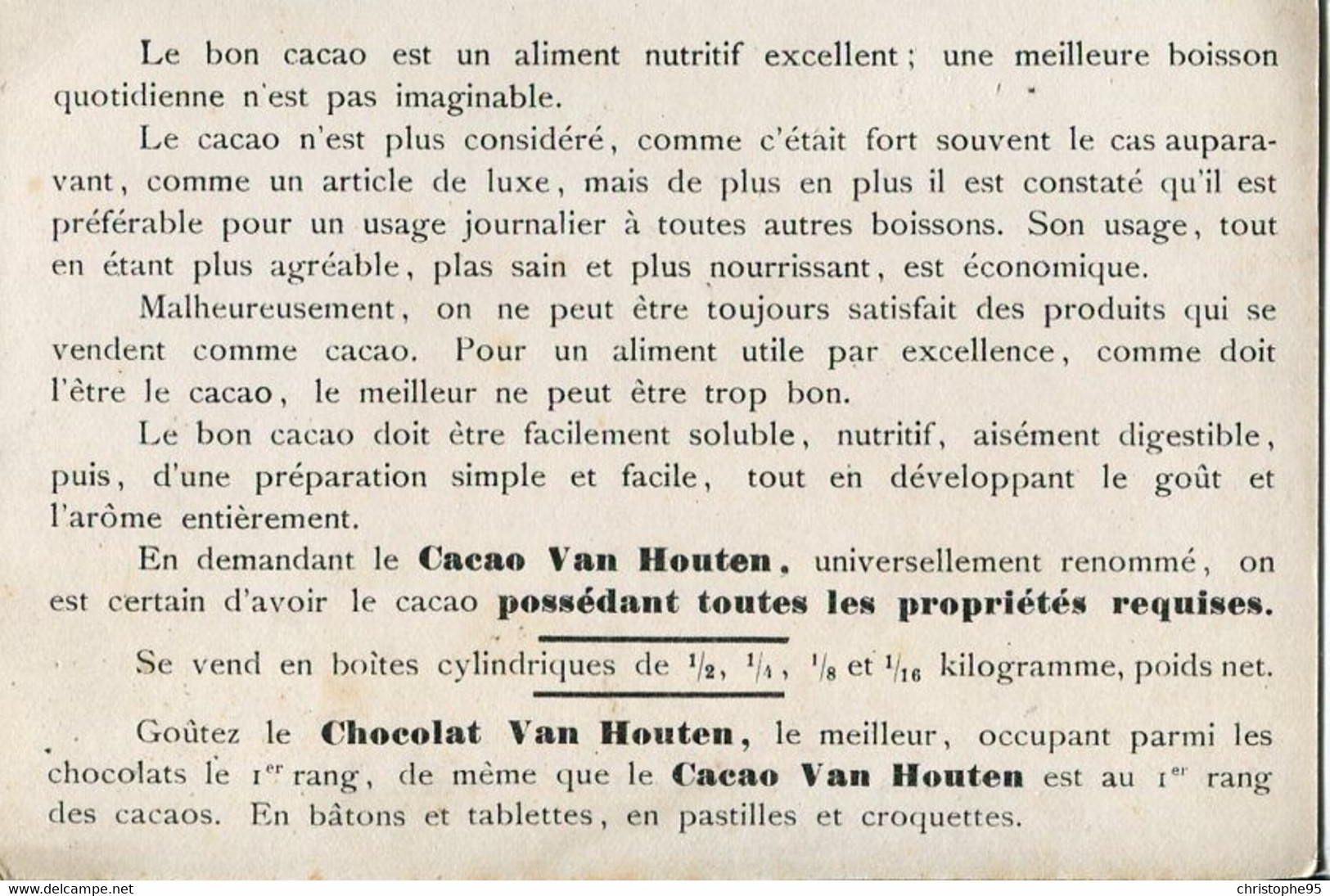 Chromos .n° 23386. Cacao Et Chocolat Van Houten. Expedition Polaire D Andree. Une Demi Heure Apres L Ascension . - Van Houten