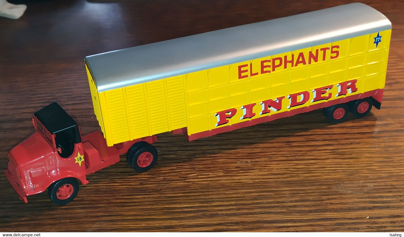 Camion + Semi-Remorque Pinder "Elephants" - Marmon - 1/64è - Altaya - Sonstige & Ohne Zuordnung