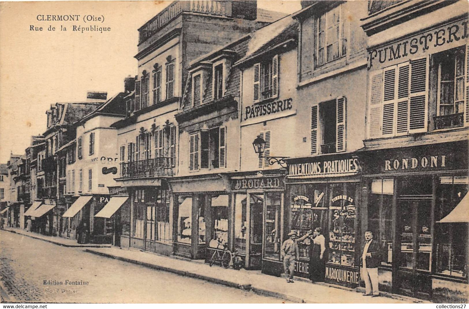 60-CLERMONT- RUE DE LA REPUBLIQUE - Clermont