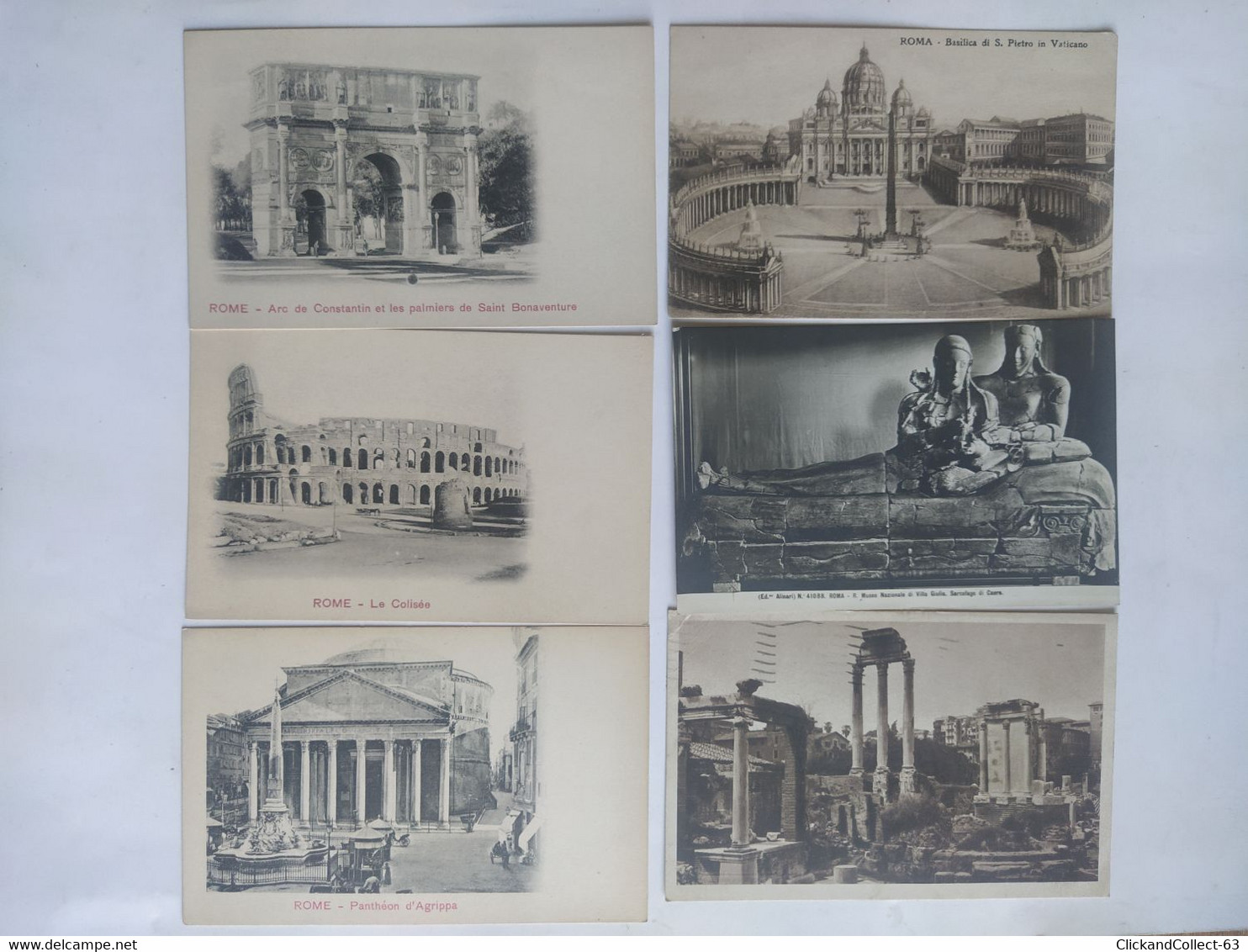 20 CPA - ROMA / ROME - Collections & Lots