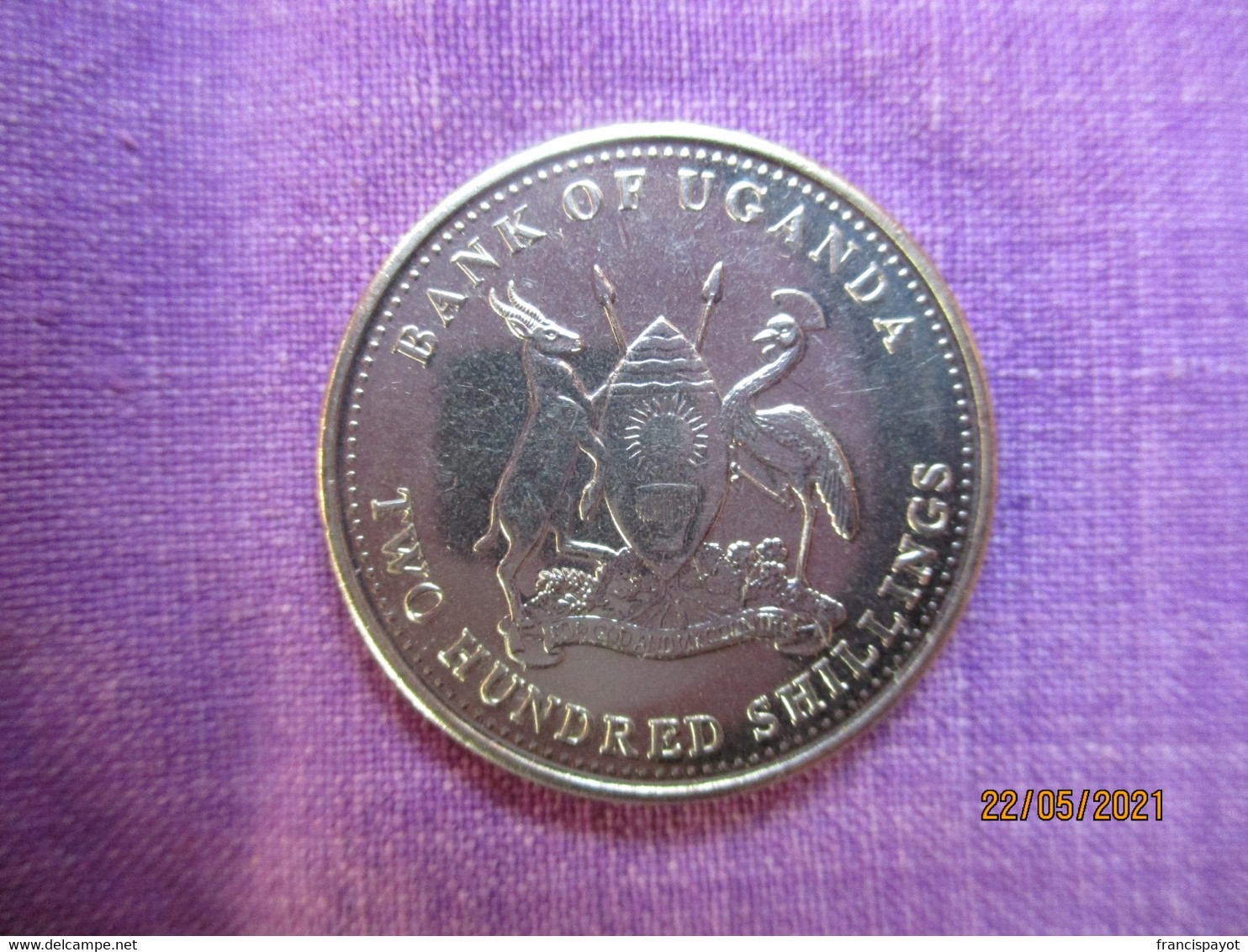 Uganda: 200 Shilling 2012 - Oeganda