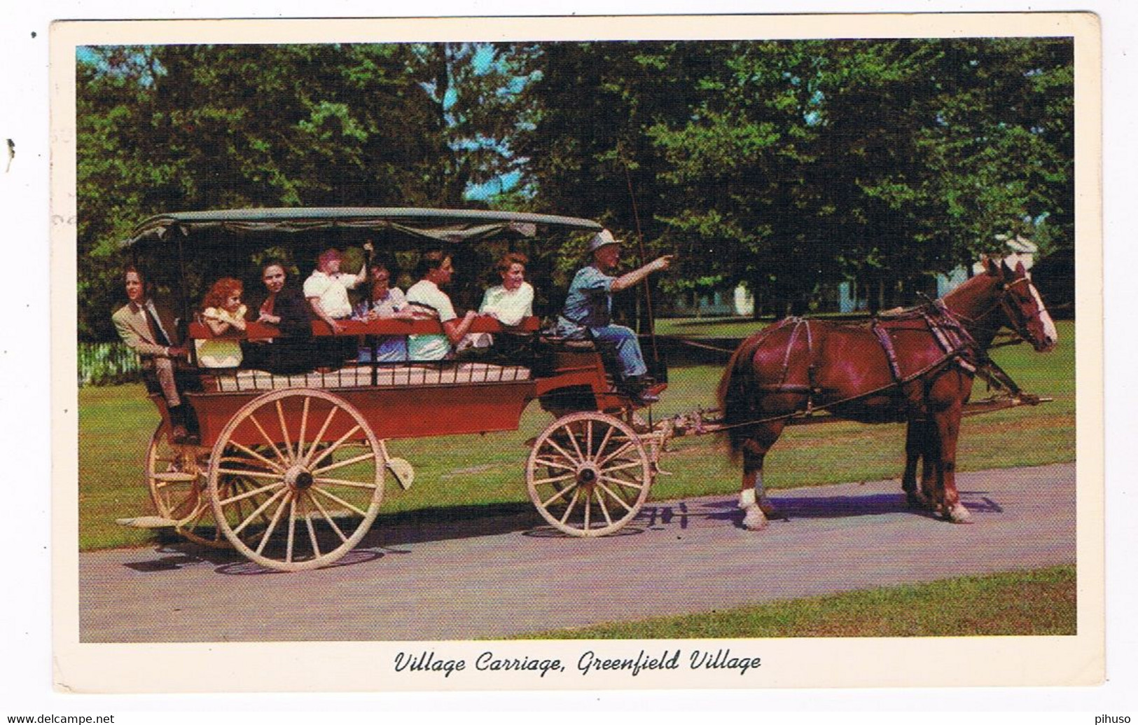 AM-20   GREENFIELD VILLAGE : Village Carriage - Dearborn