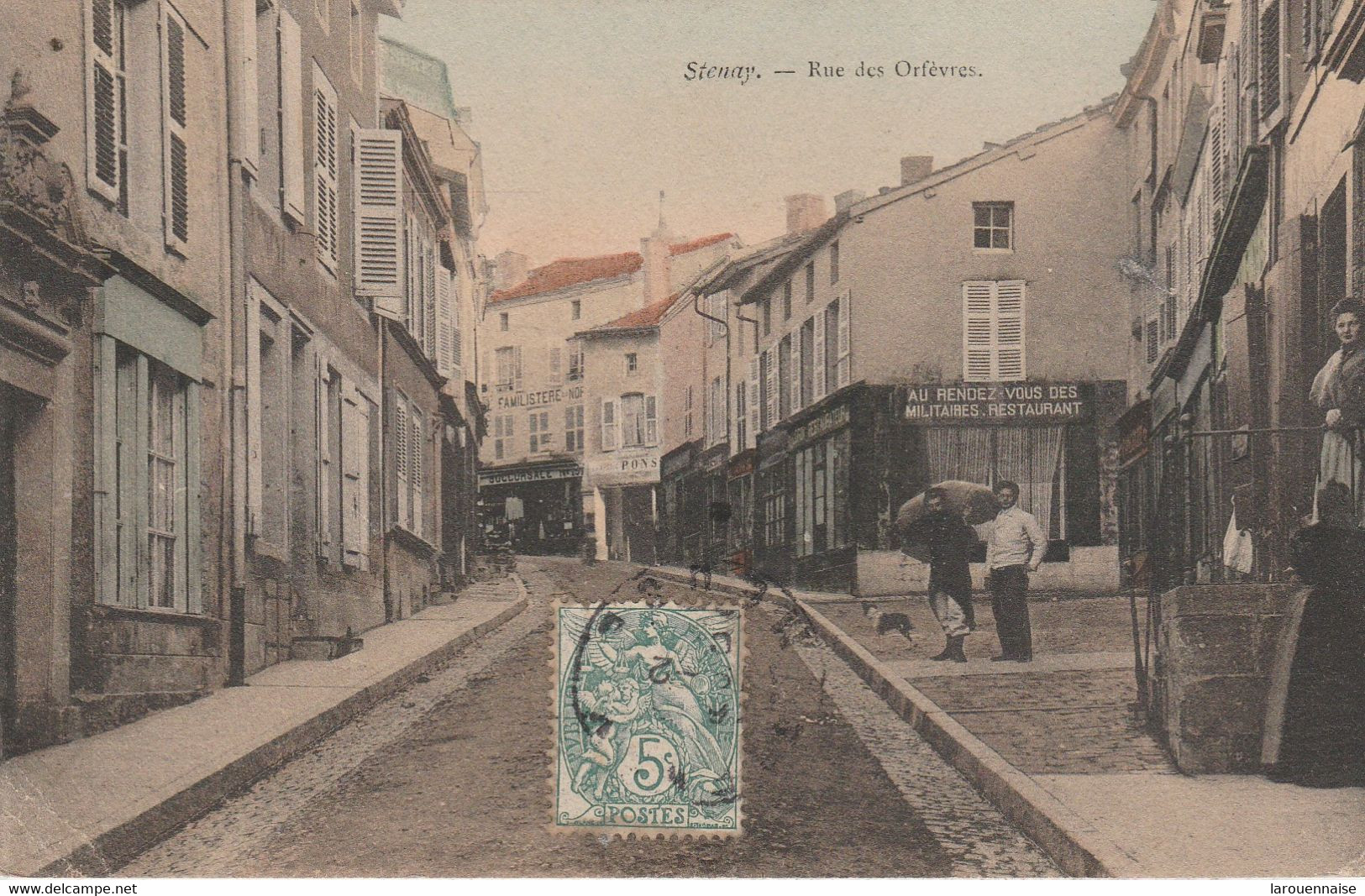 55 - STENAY - Rue Des Orfèvres - Stenay