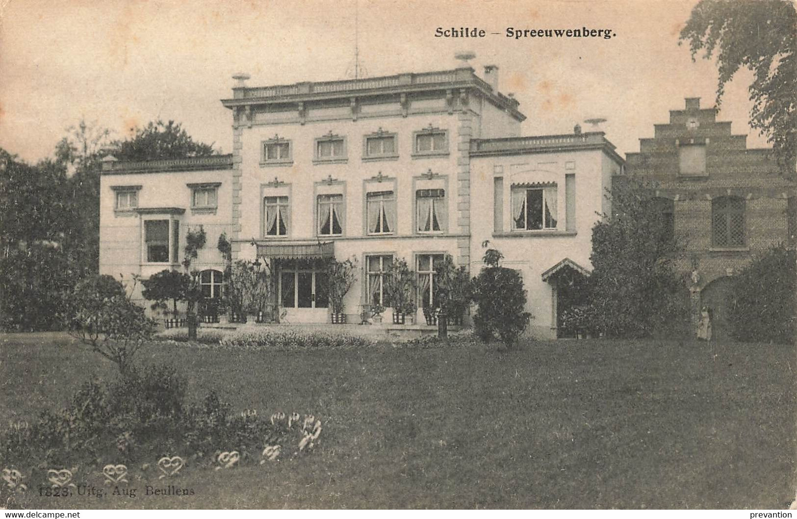 SCHILDE - Spreeuwenberg - Carte Circulé En 1909 - Schilde