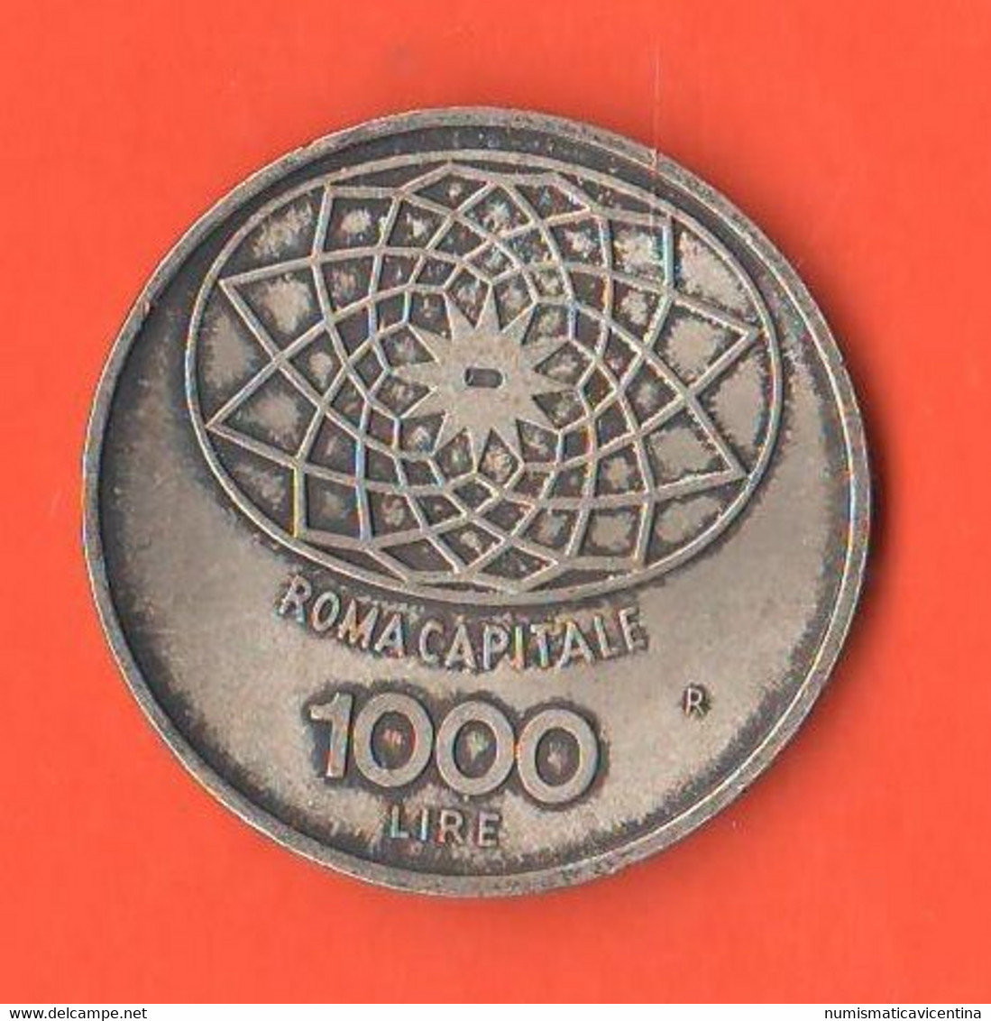 Italia 1000 Lire Concordia 1970 Silver Coin Repubblica Italiana - 1 000 Liras