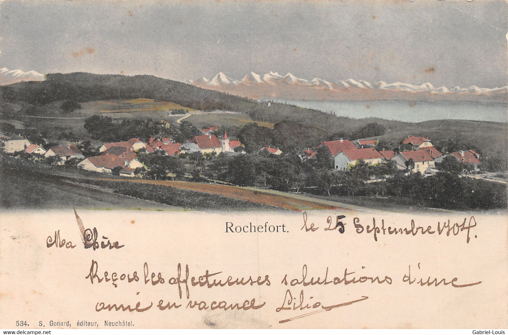 Rochefort - 1904 - Les Alpes - Rochefort