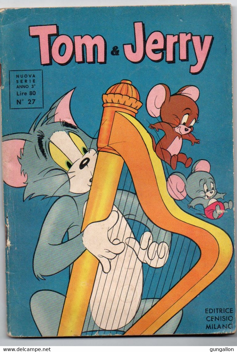 Tom & Jerry (Cenisio 1962) I° Serie  N. 27 - Humoristiques
