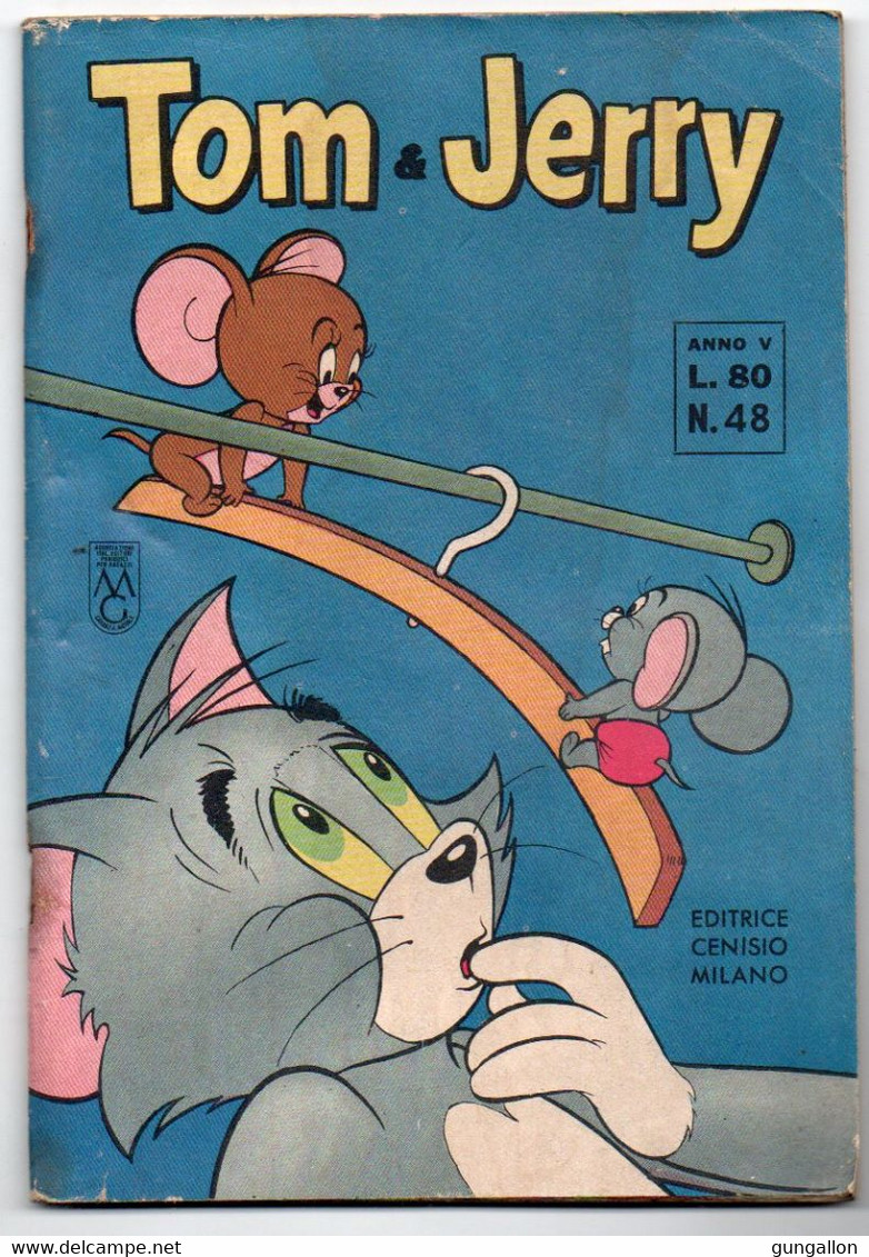 Tom & Jerry (Cenisio 1964) I° Serie  N. 48 - Humoristiques