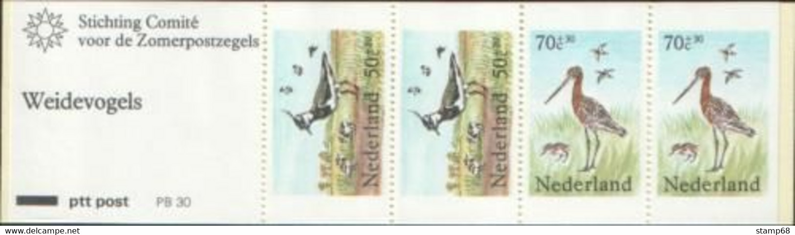 Nederland NVPH PB30 Zomerzegels 1984 MNH Postfris - Carnets Et Roulettes