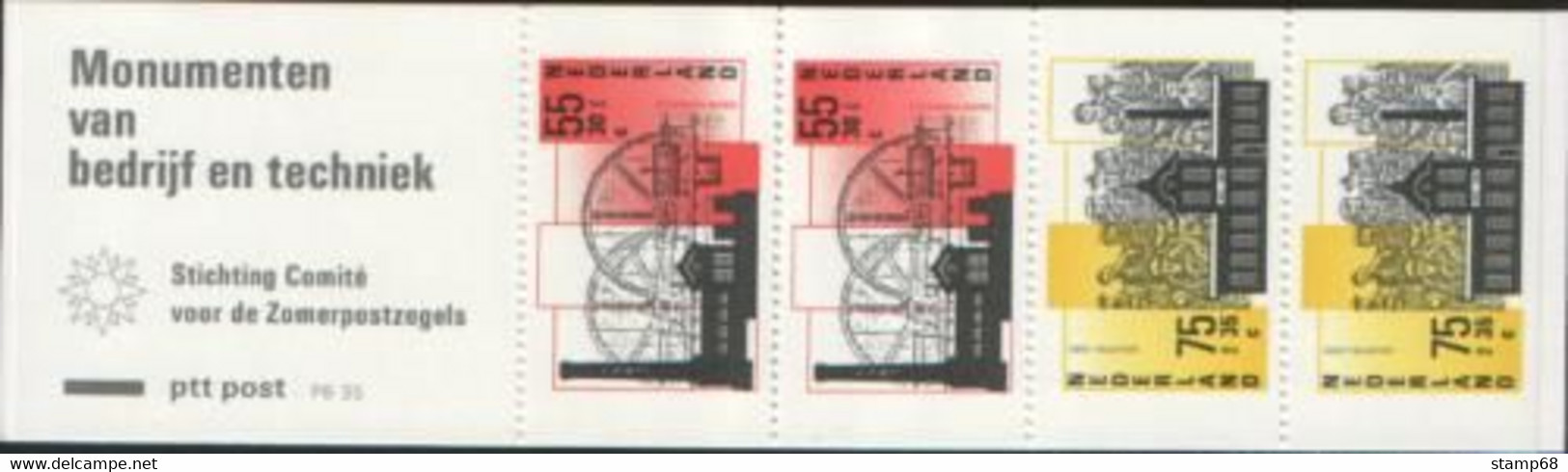 Nederland NVPH PB35 Zomerzegels 1987 MNH Postfris - Carnets Et Roulettes