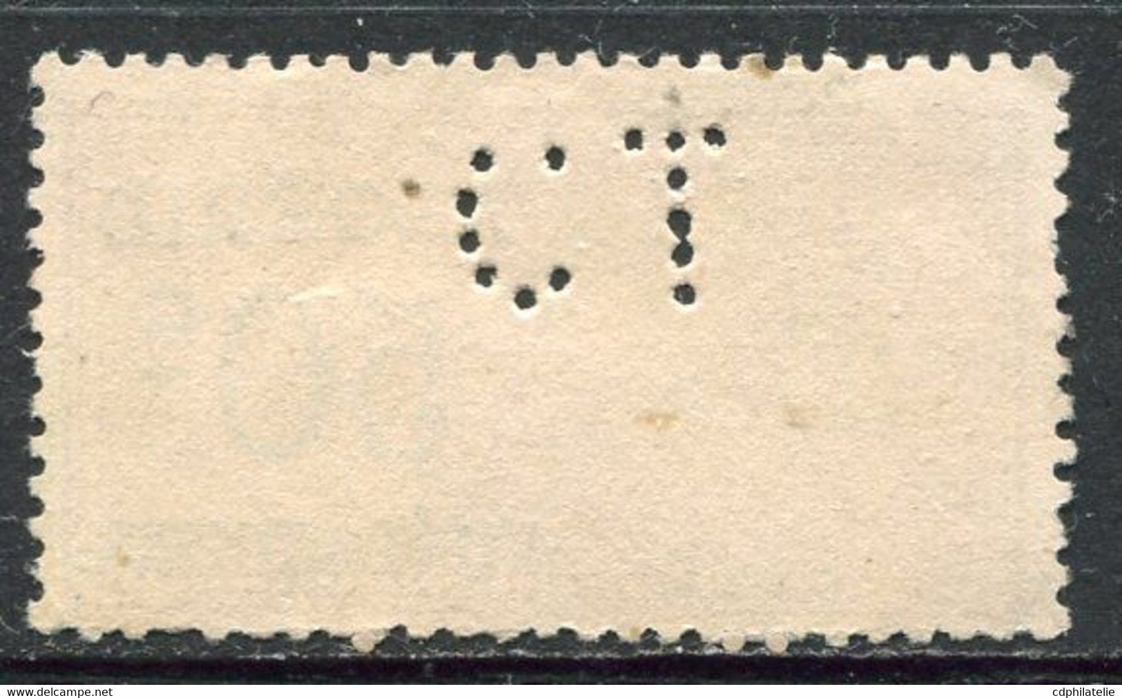 ALGERIE TIMBRE FISCAL OBLITERE AVEC PERFORATION T C  " ALGERIE  50 C.  IMPOT DU TIMBRE " - Used Stamps
